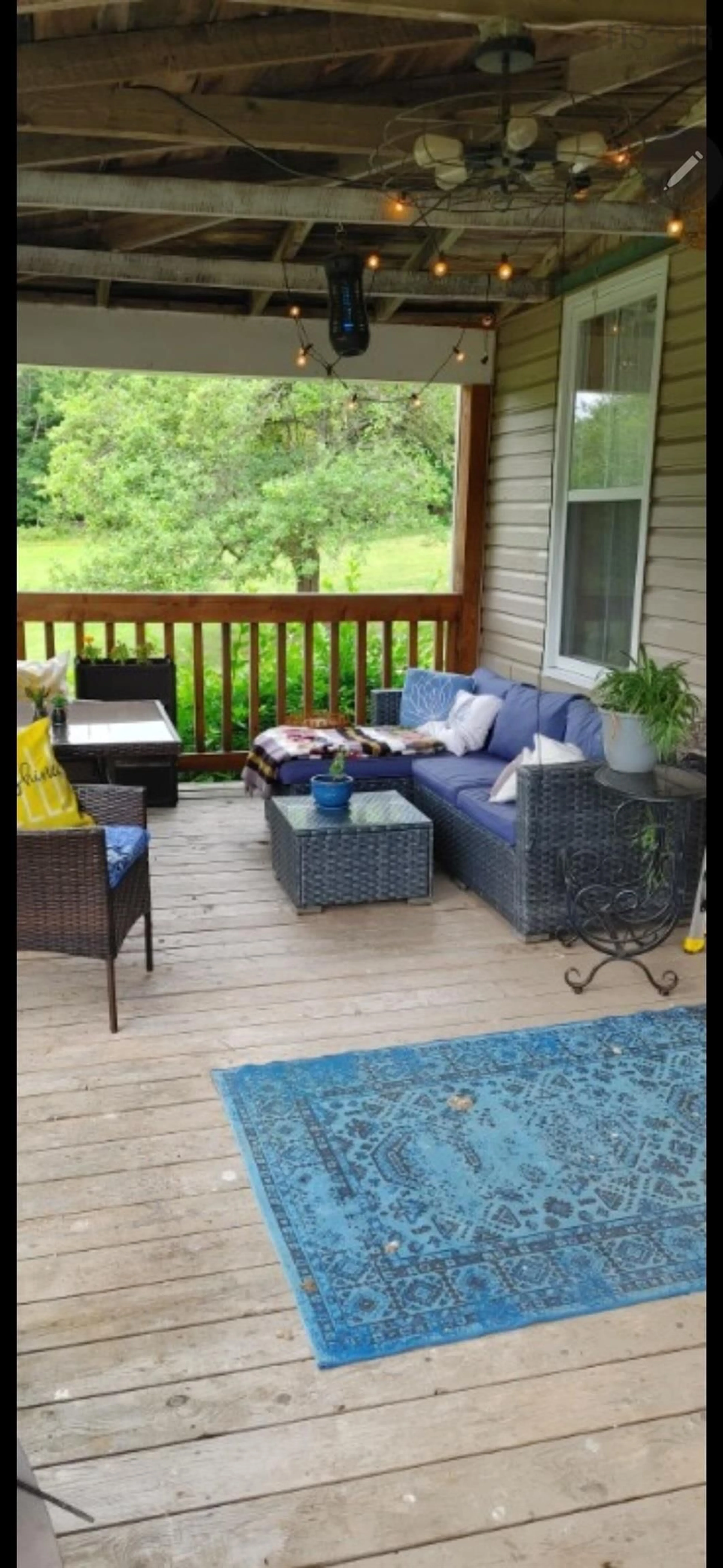 Patio, water/lake/river/ocean view for 40 Rosette Rd, North Brookfield Nova Scotia B0T 1X0