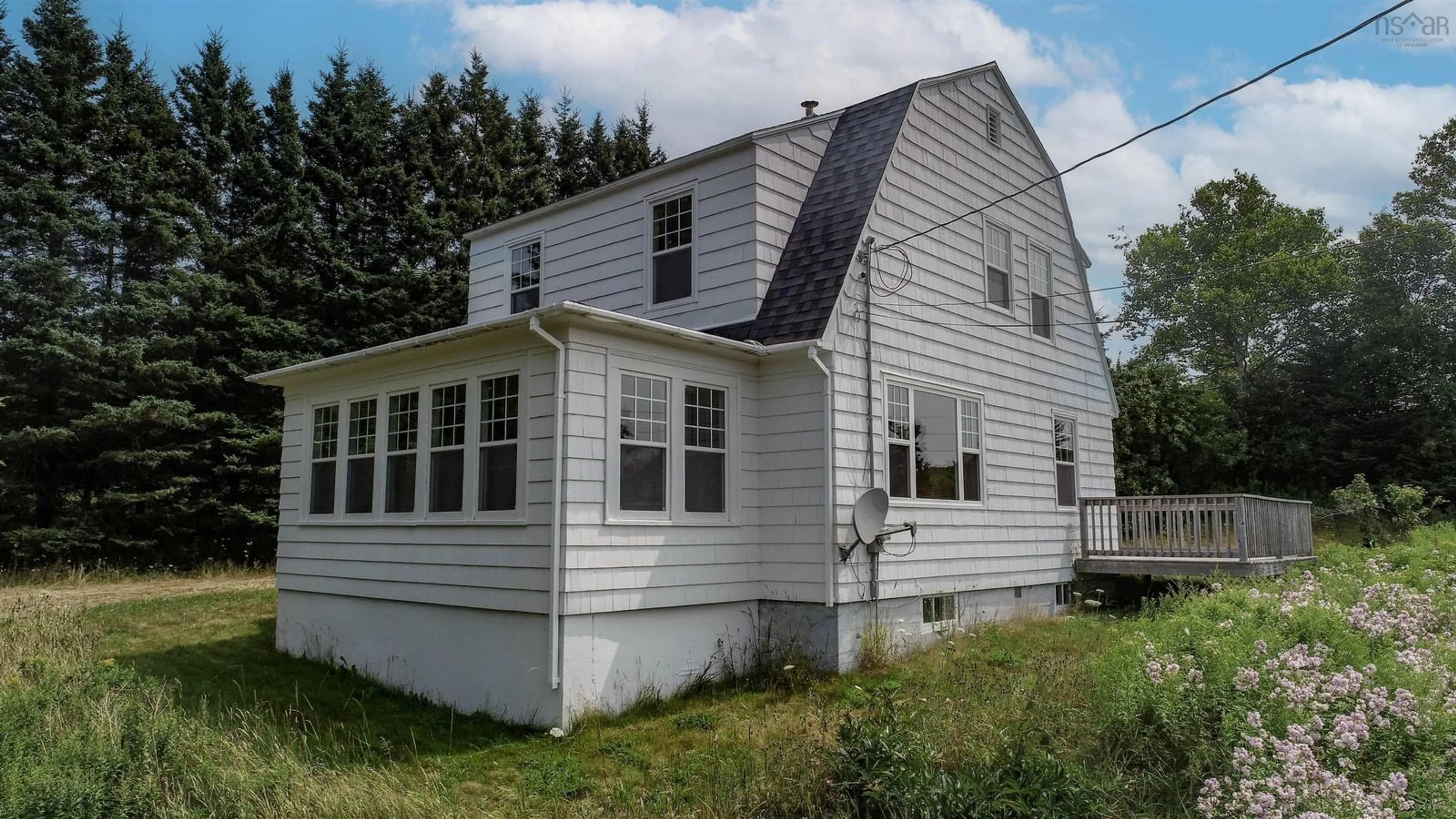 Home with vinyl exterior material, building for 2546 Highway 360 Harbourville Ns, Harbourville Nova Scotia B0P 1E0