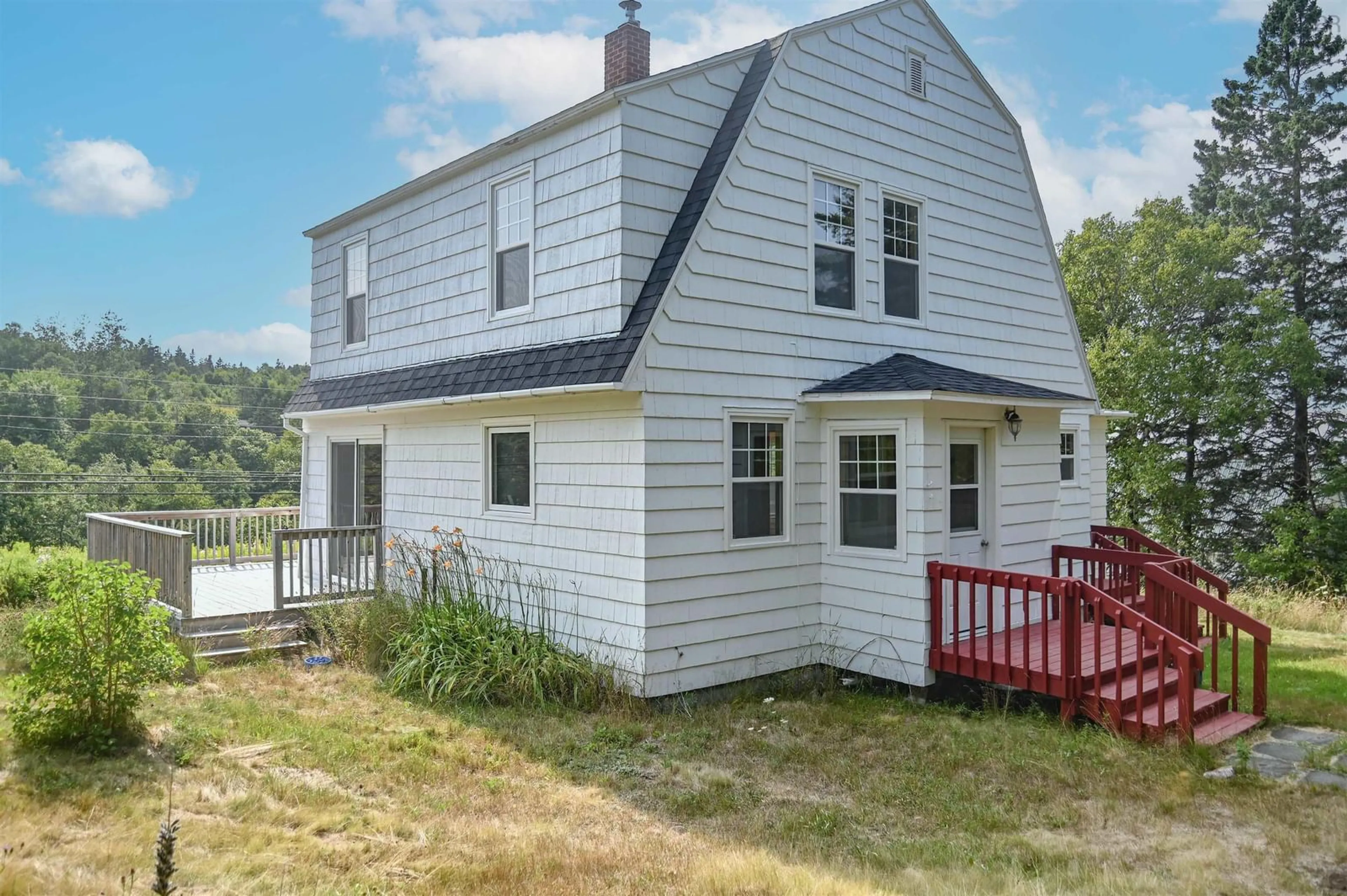 Home with vinyl exterior material, water/lake/river/ocean view for 2546 Highway 360 Harbourville Ns, Harbourville Nova Scotia B0P 1E0