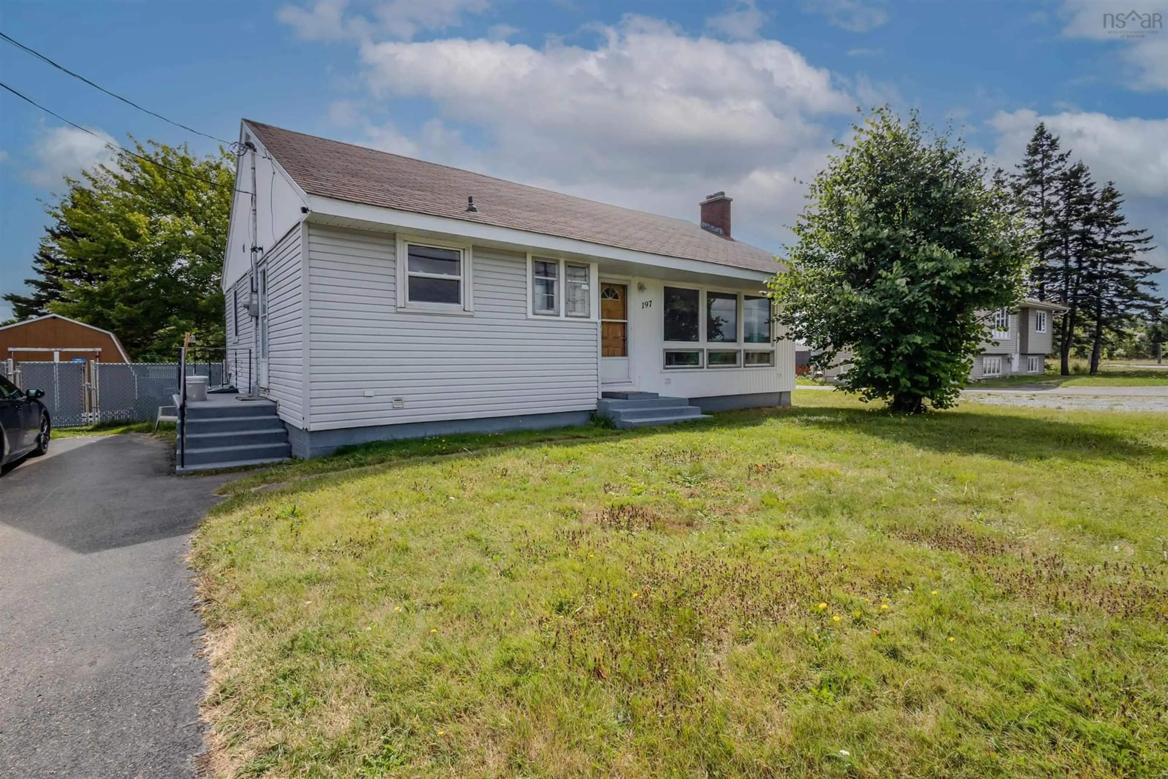 A pic from outside/outdoor area/front of a property/back of a property/a pic from drone, street for 197 Coxheath Rd, Coxheath Nova Scotia B1R 1R7