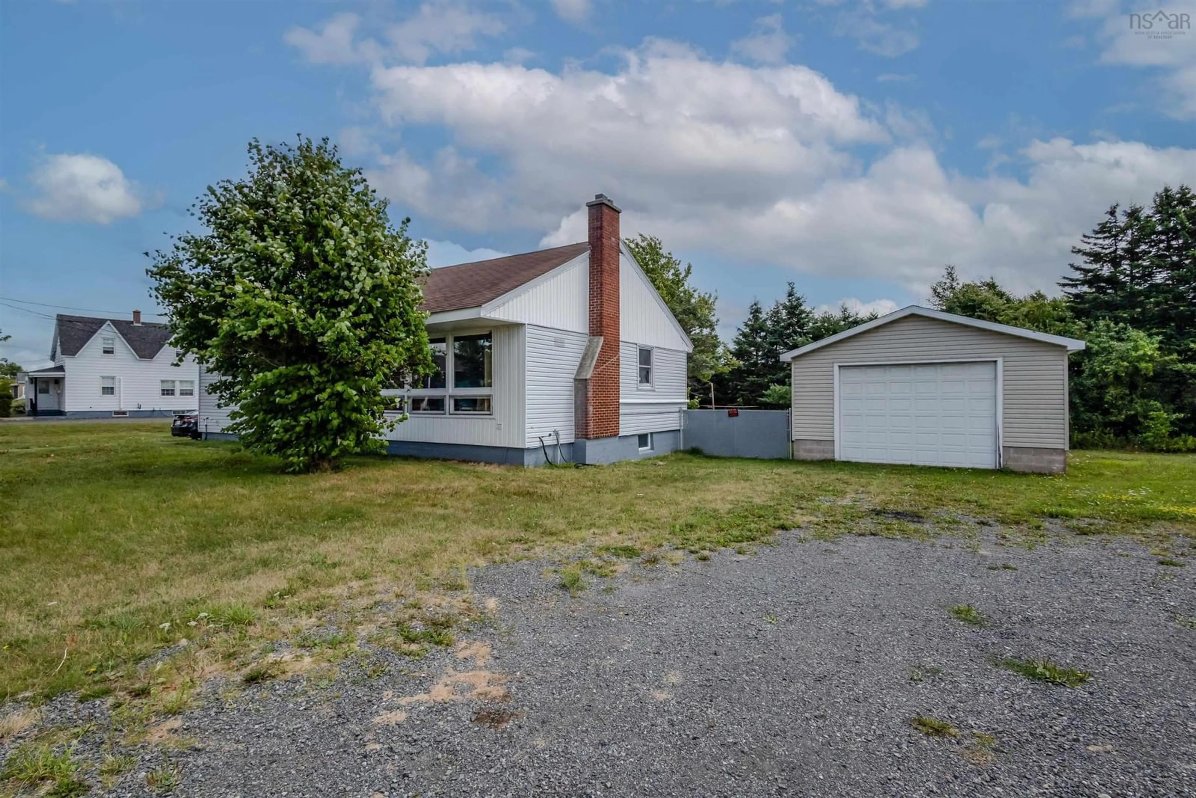 A pic from outside/outdoor area/front of a property/back of a property/a pic from drone, street for 197 Coxheath Rd, Coxheath Nova Scotia B1R 1R7