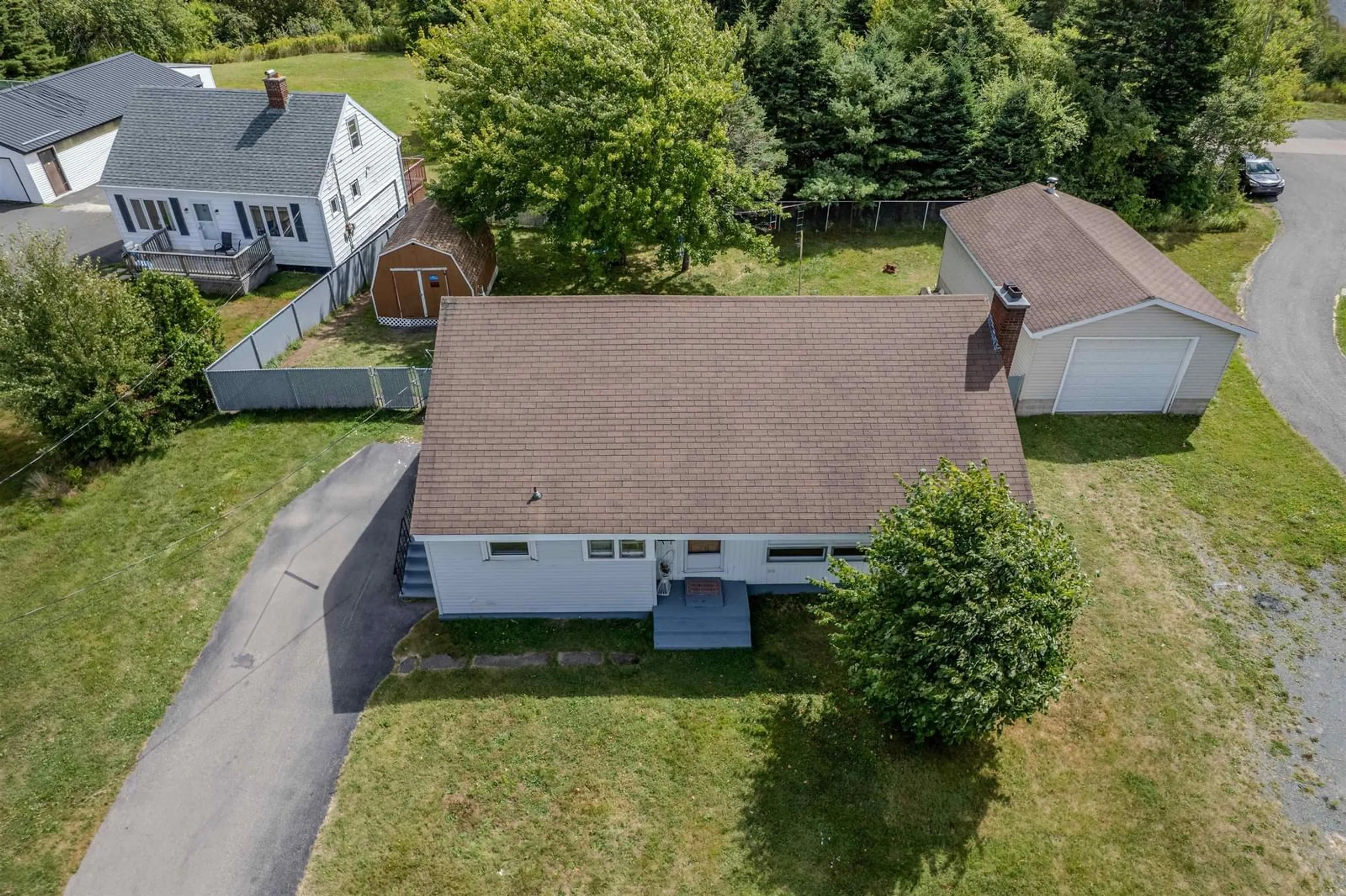 A pic from outside/outdoor area/front of a property/back of a property/a pic from drone, building for 197 Coxheath Rd, Coxheath Nova Scotia B1R 1R7