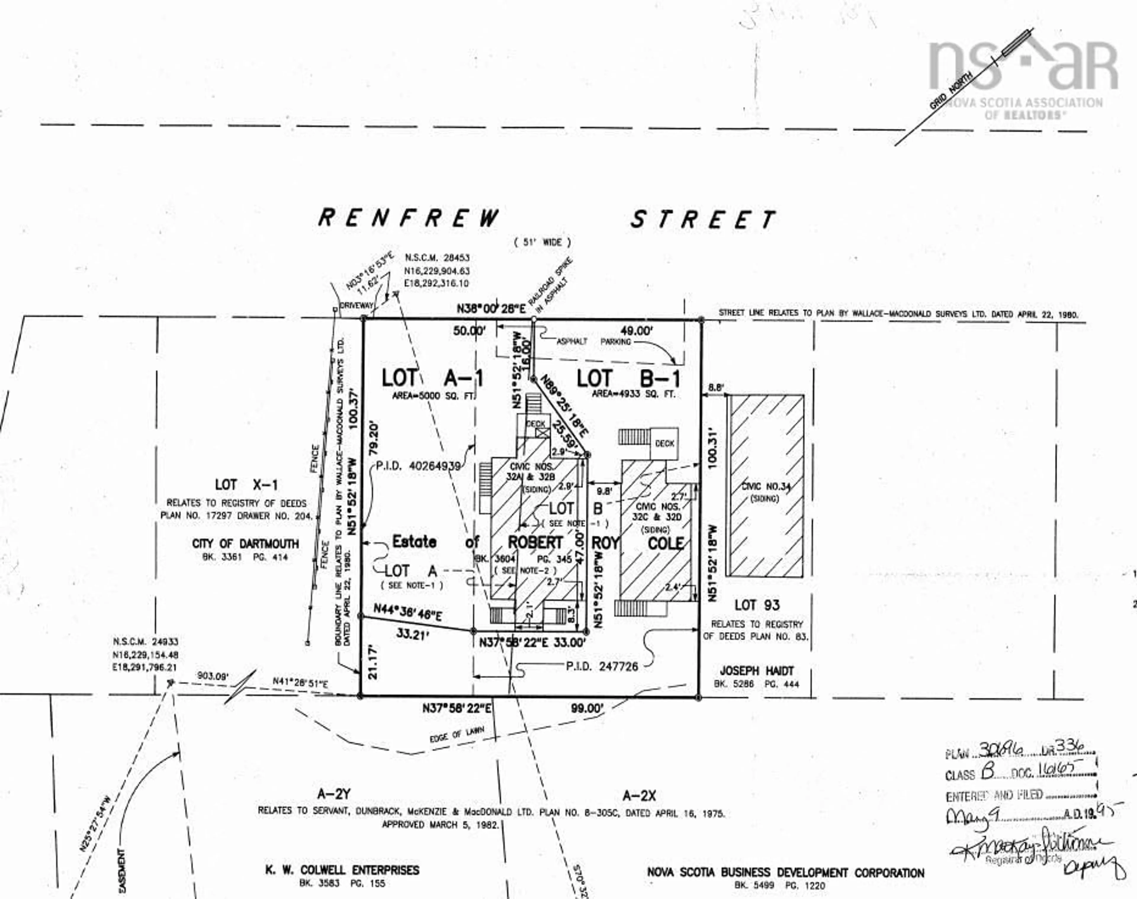 Floor plan for 258/260 Renfrew St, Dartmouth Nova Scotia B2Y 2M5
