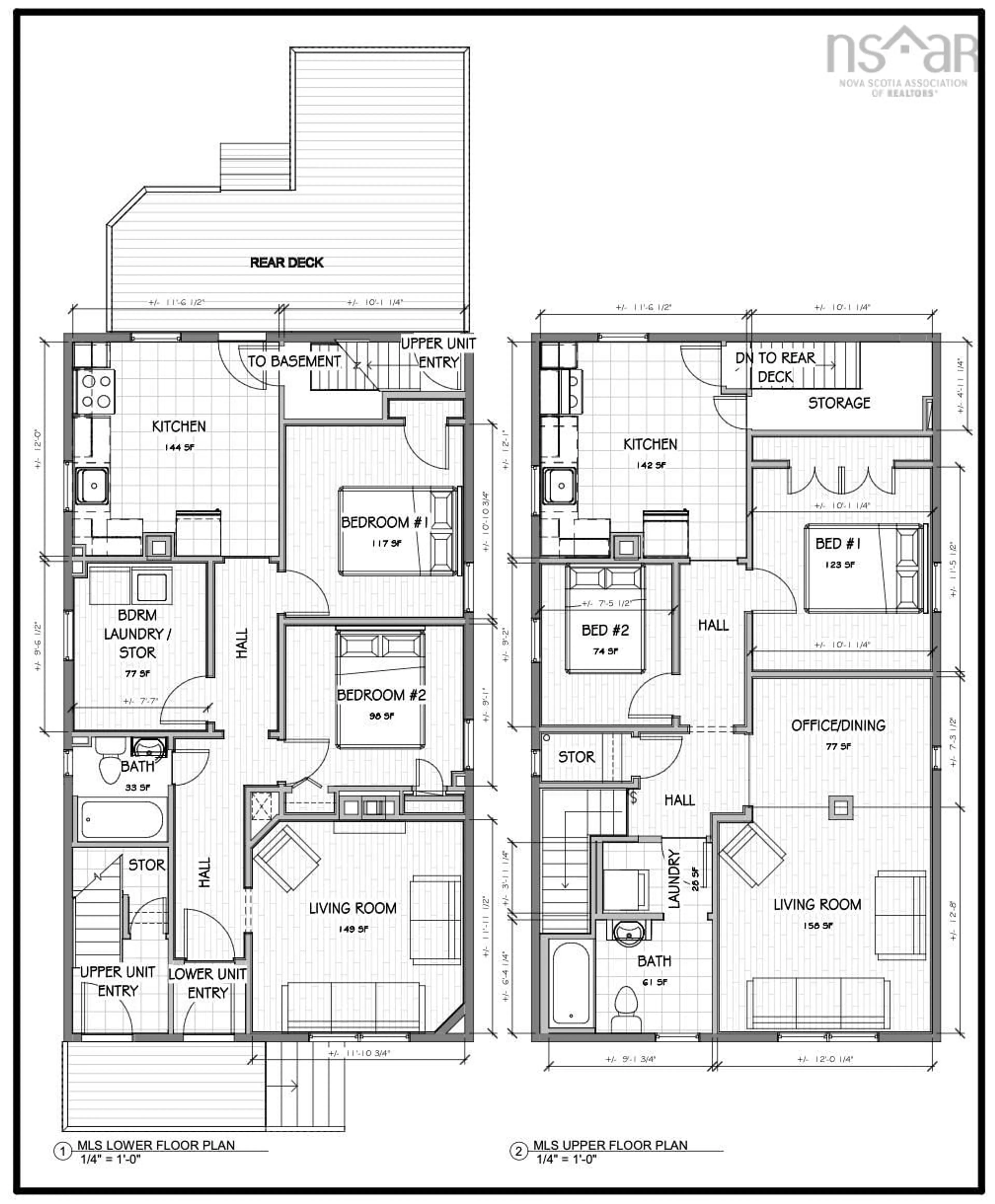 Floor plan for 6021 Charles St, Halifax Nova Scotia B3K 1K9
