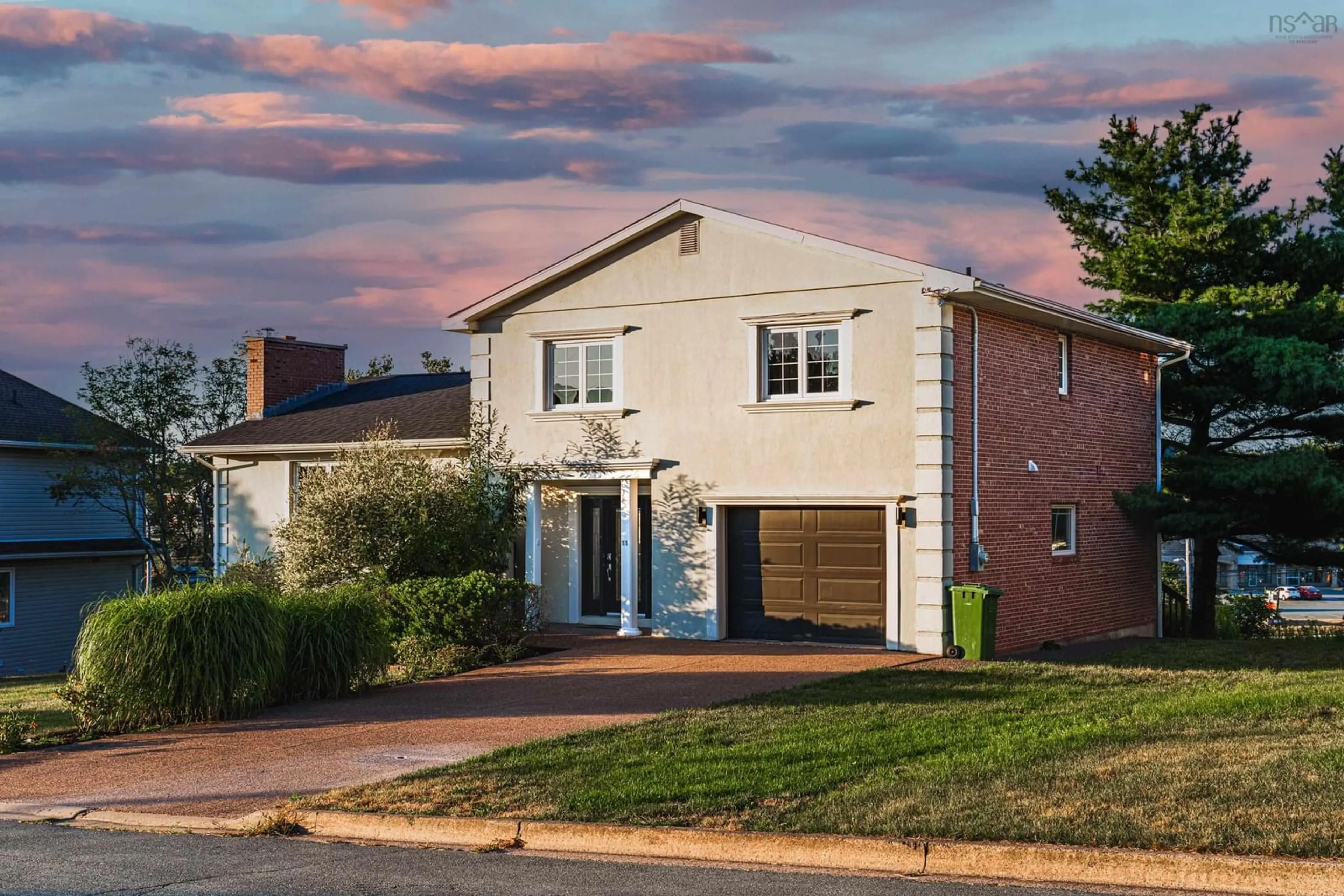 Home with brick exterior material, street for 11 Laurentian Dr, Halifax Nova Scotia B3M 3G2
