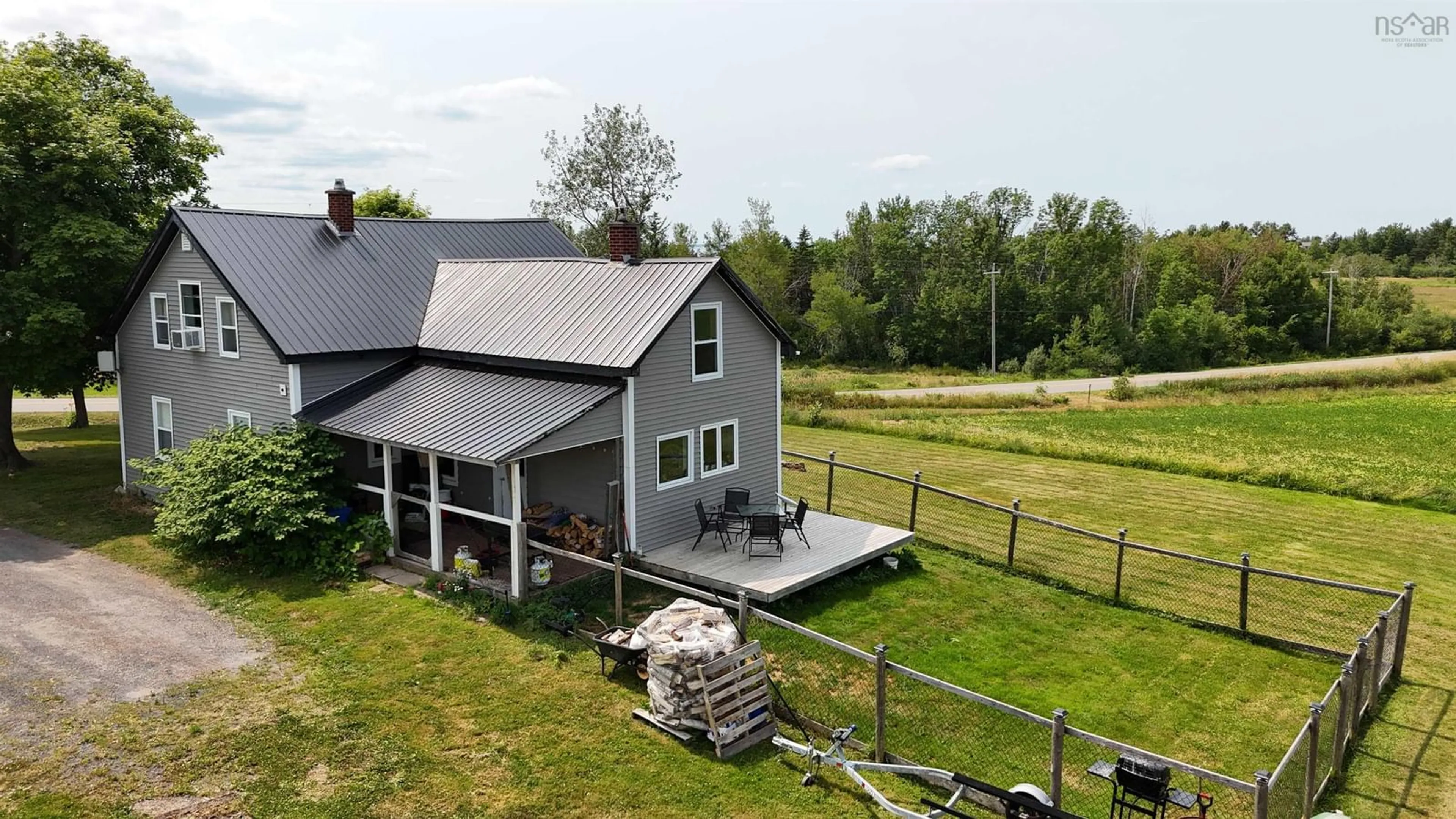 A pic from outside/outdoor area/front of a property/back of a property/a pic from drone, unknown for 264 Cape John Rd, Cape John Nova Scotia B0K 1N0