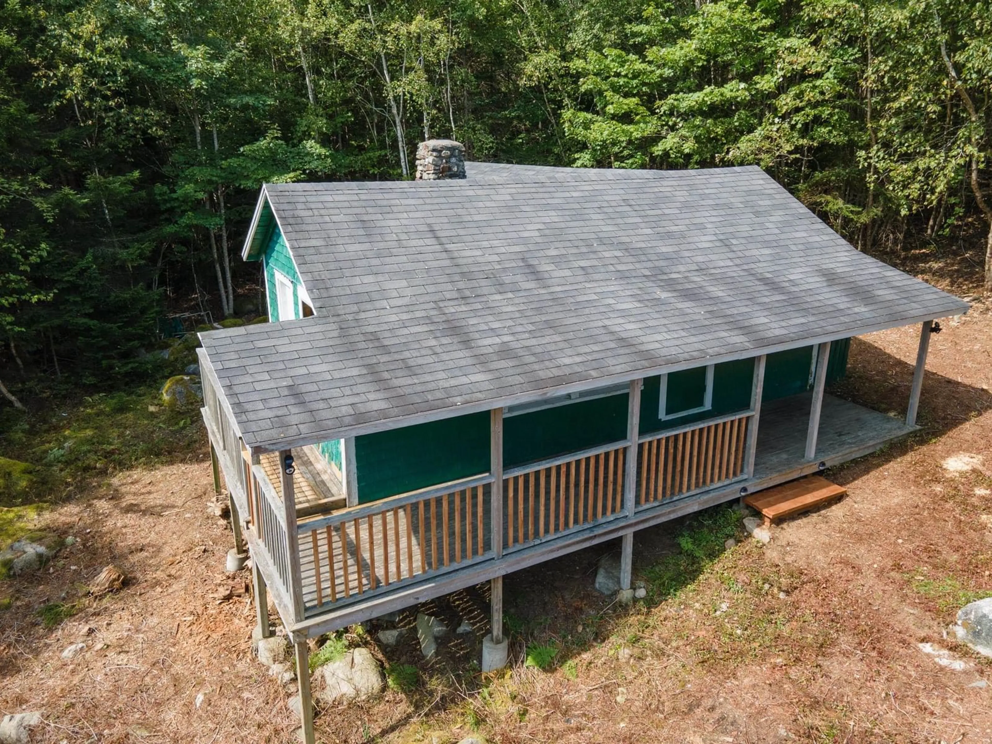 A pic from outside/outdoor area/front of a property/back of a property/a pic from drone, water/lake/river/ocean view for Birch Island, Wedgeport Nova Scotia B0W 2B0