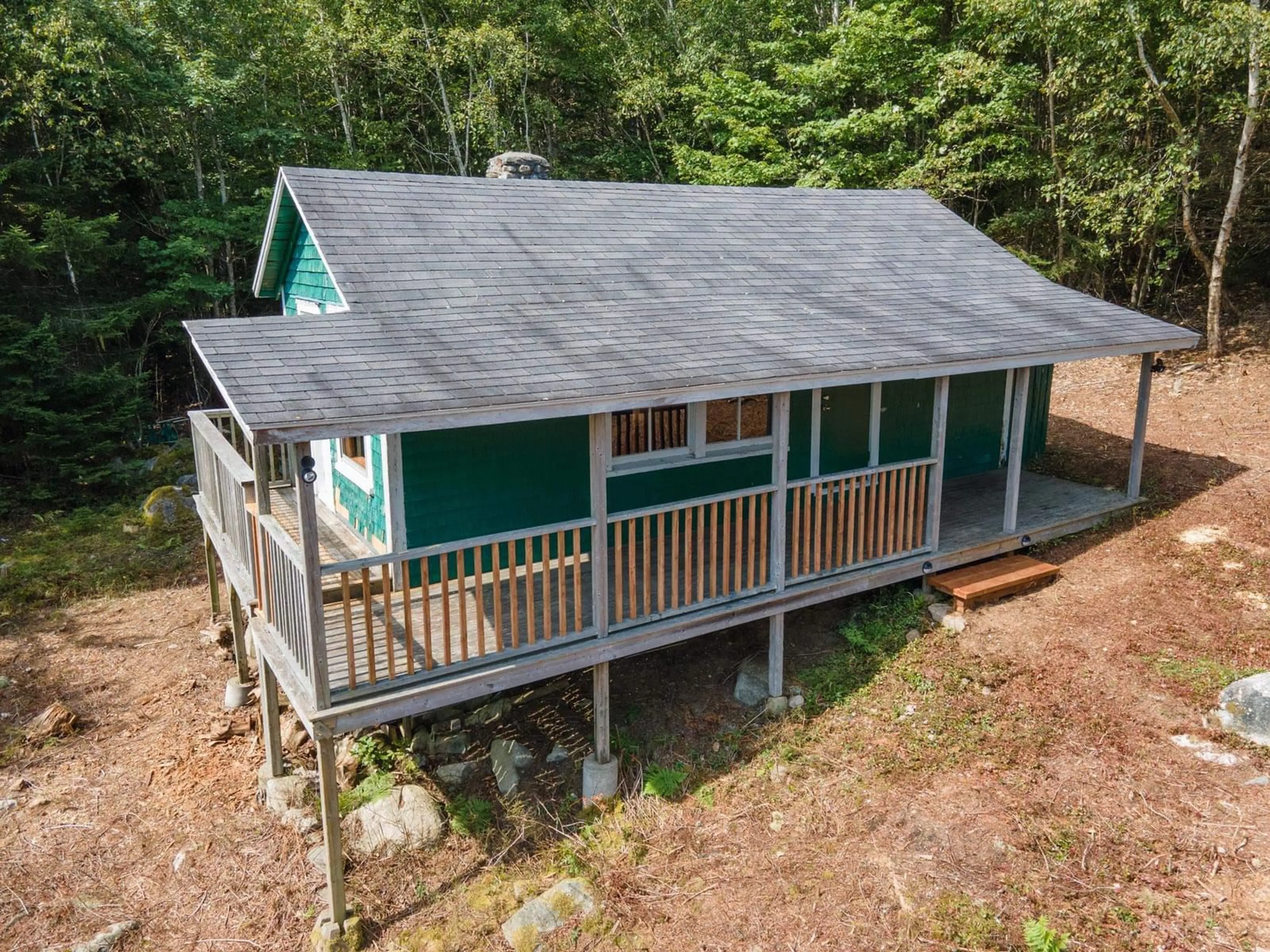 A pic from outside/outdoor area/front of a property/back of a property/a pic from drone, water/lake/river/ocean view for Birch Island, Wedgeport Nova Scotia B0W 2B0