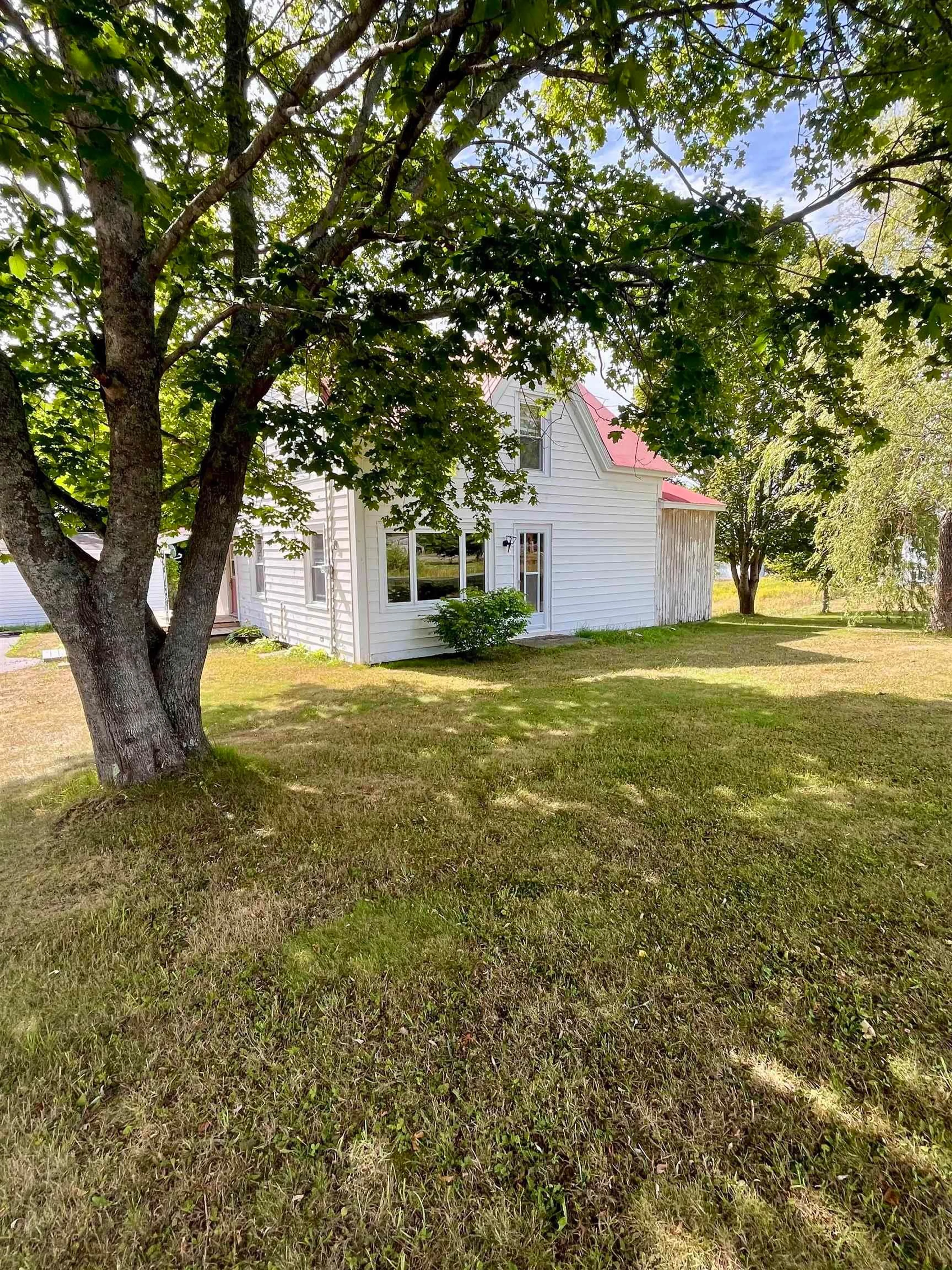 A pic from outside/outdoor area/front of a property/back of a property/a pic from drone, street for 3040 Clementsvale Rd, Bear River East Nova Scotia B0S 1B0