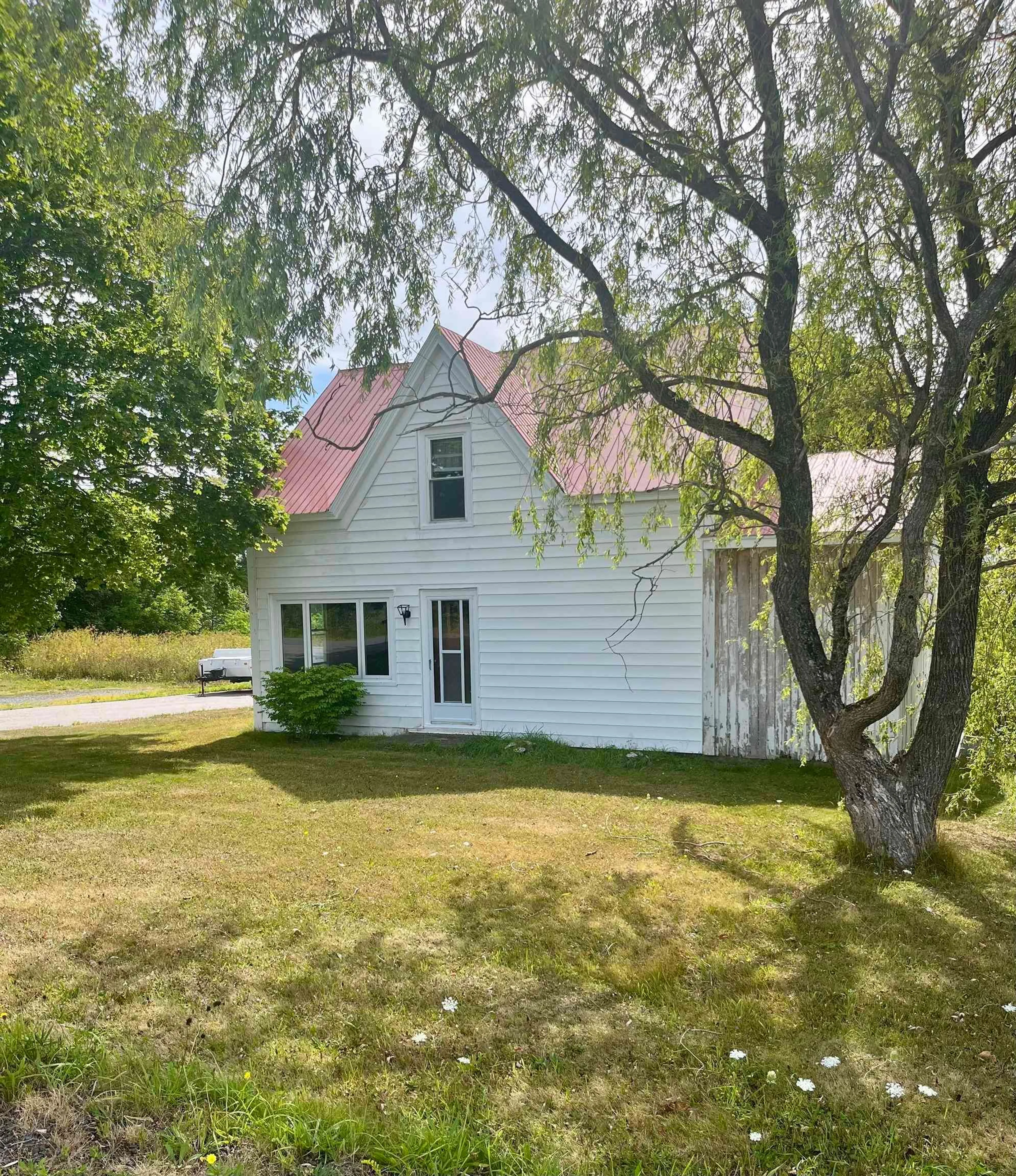 A pic from outside/outdoor area/front of a property/back of a property/a pic from drone, building for 3040 Clementsvale Rd, Bear River East Nova Scotia B0S 1B0