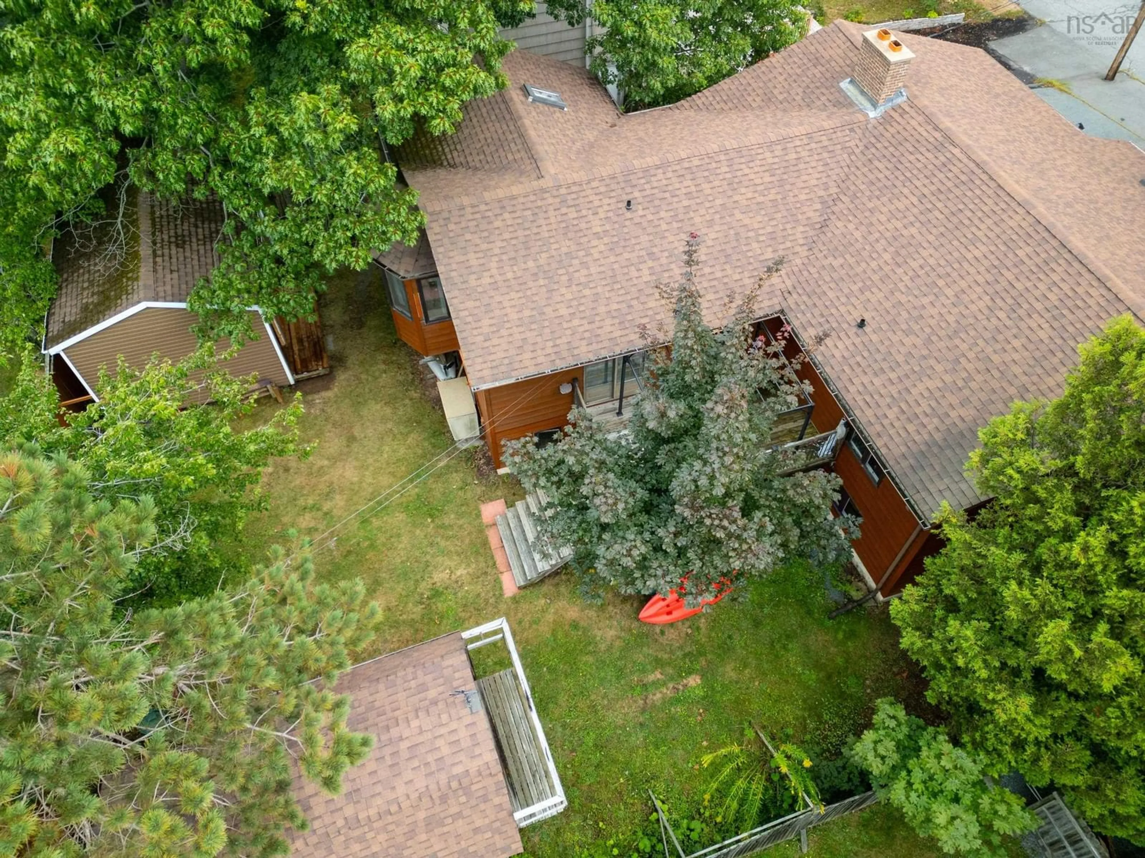 A pic from outside/outdoor area/front of a property/back of a property/a pic from drone, street for 9 Monique Ave, Dartmouth Nova Scotia B3A 4G7