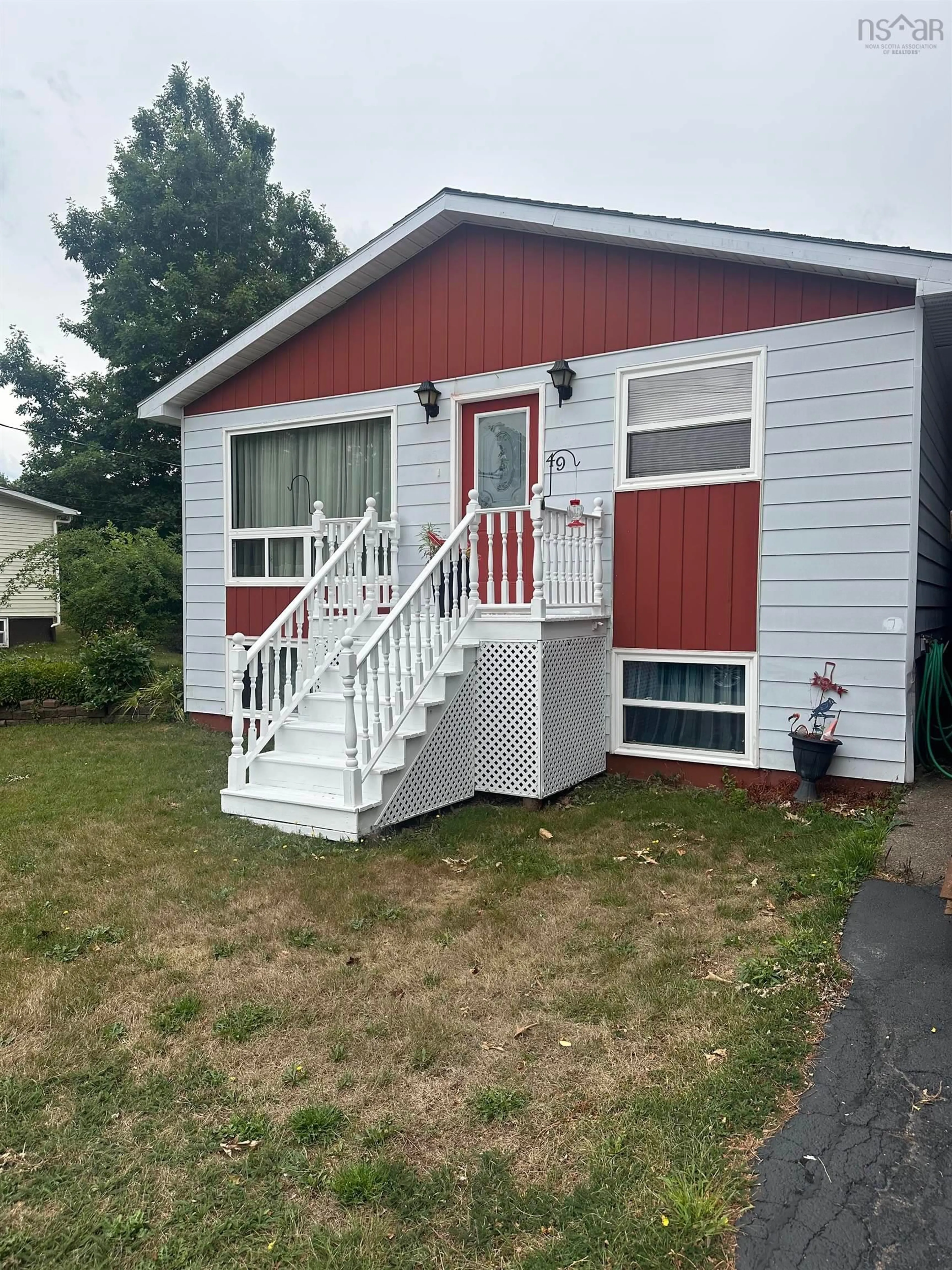 Home with vinyl exterior material, street for 49 Arbor Drive, Antigonish Nova Scotia B2G 1S8