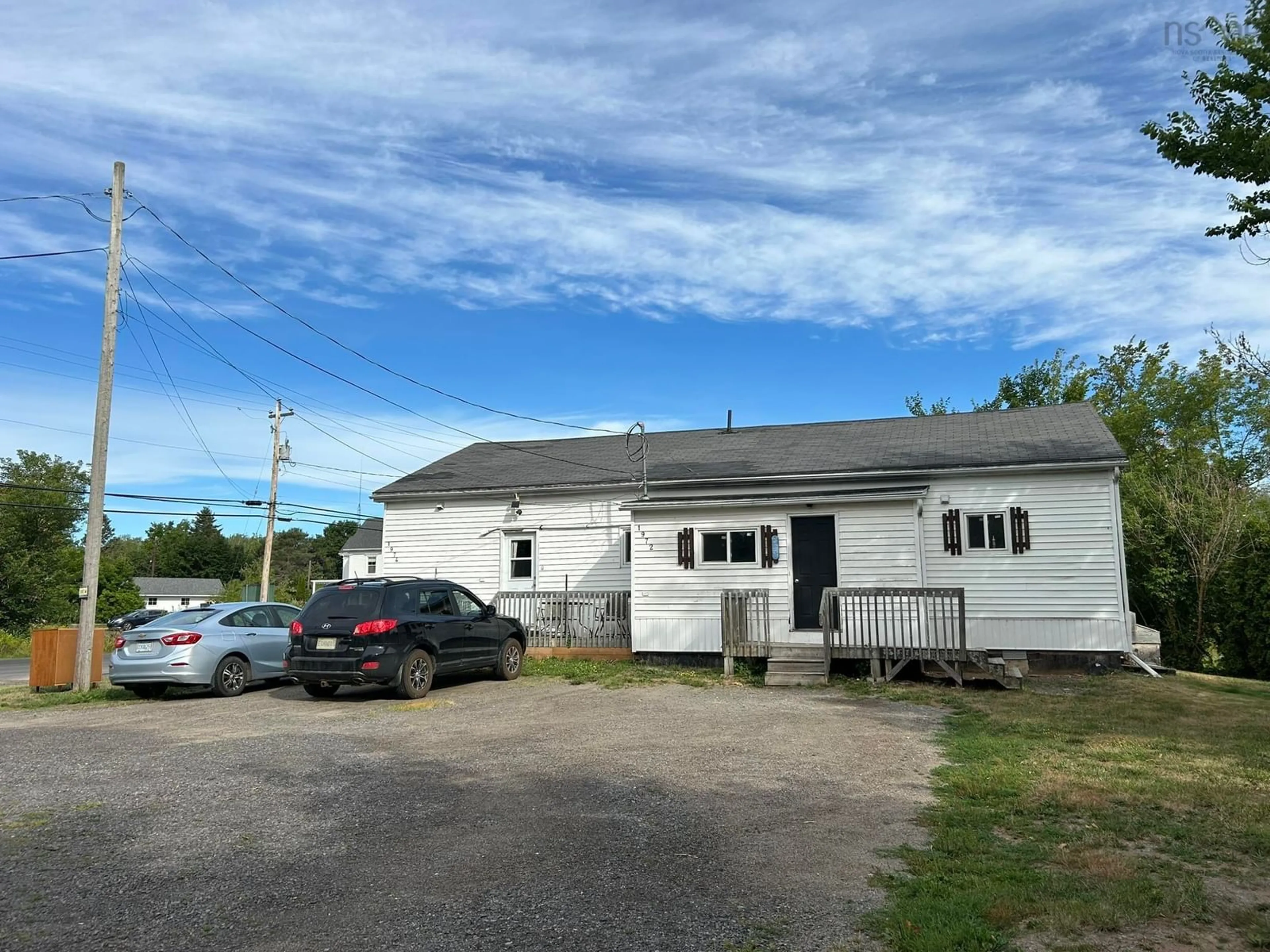 A pic from outside/outdoor area/front of a property/back of a property/a pic from drone, building for 1972/1974 359 Hwy, Centreville Nova Scotia B0P 1J0