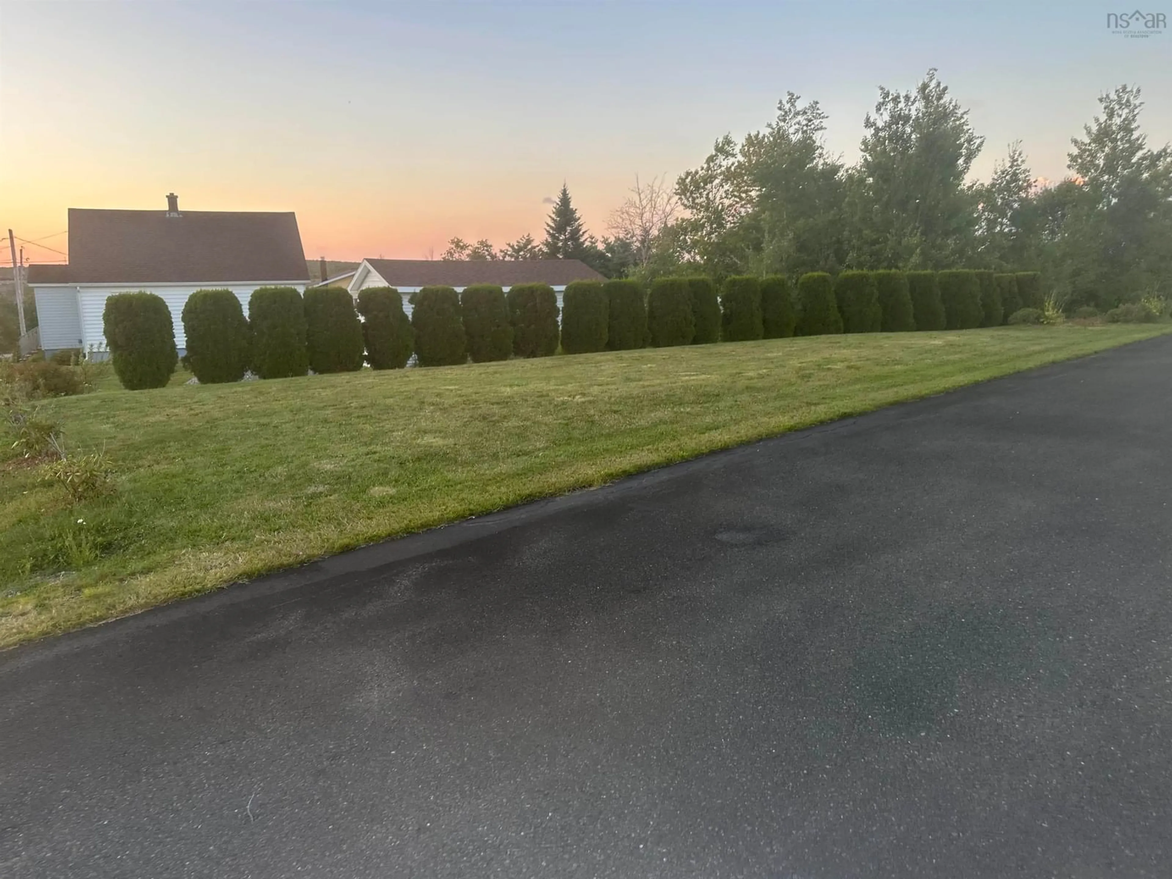 A pic from outside/outdoor area/front of a property/back of a property/a pic from drone, unknown for 69-71-73-75 Dundee Dr, Sydney Nova Scotia B1P 5V2