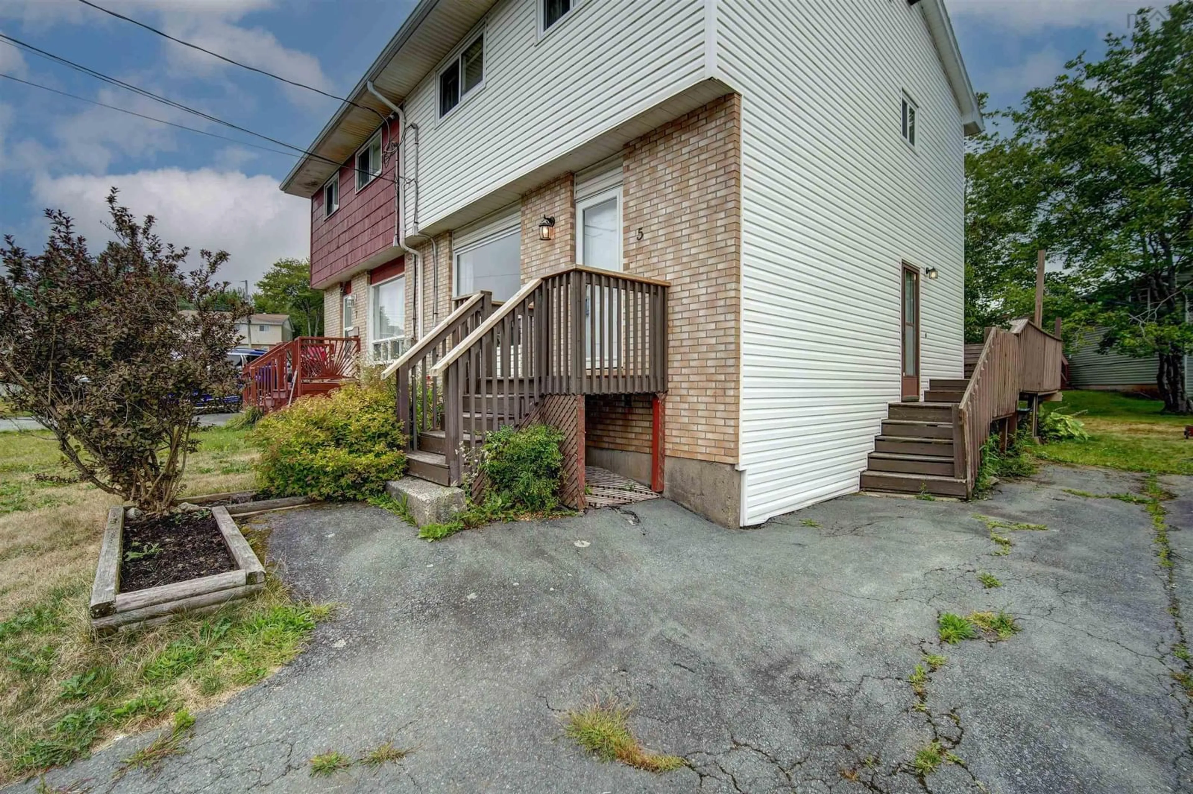 Patio, street for 5 Greely Crt, Westphal Nova Scotia B2W 4Y1
