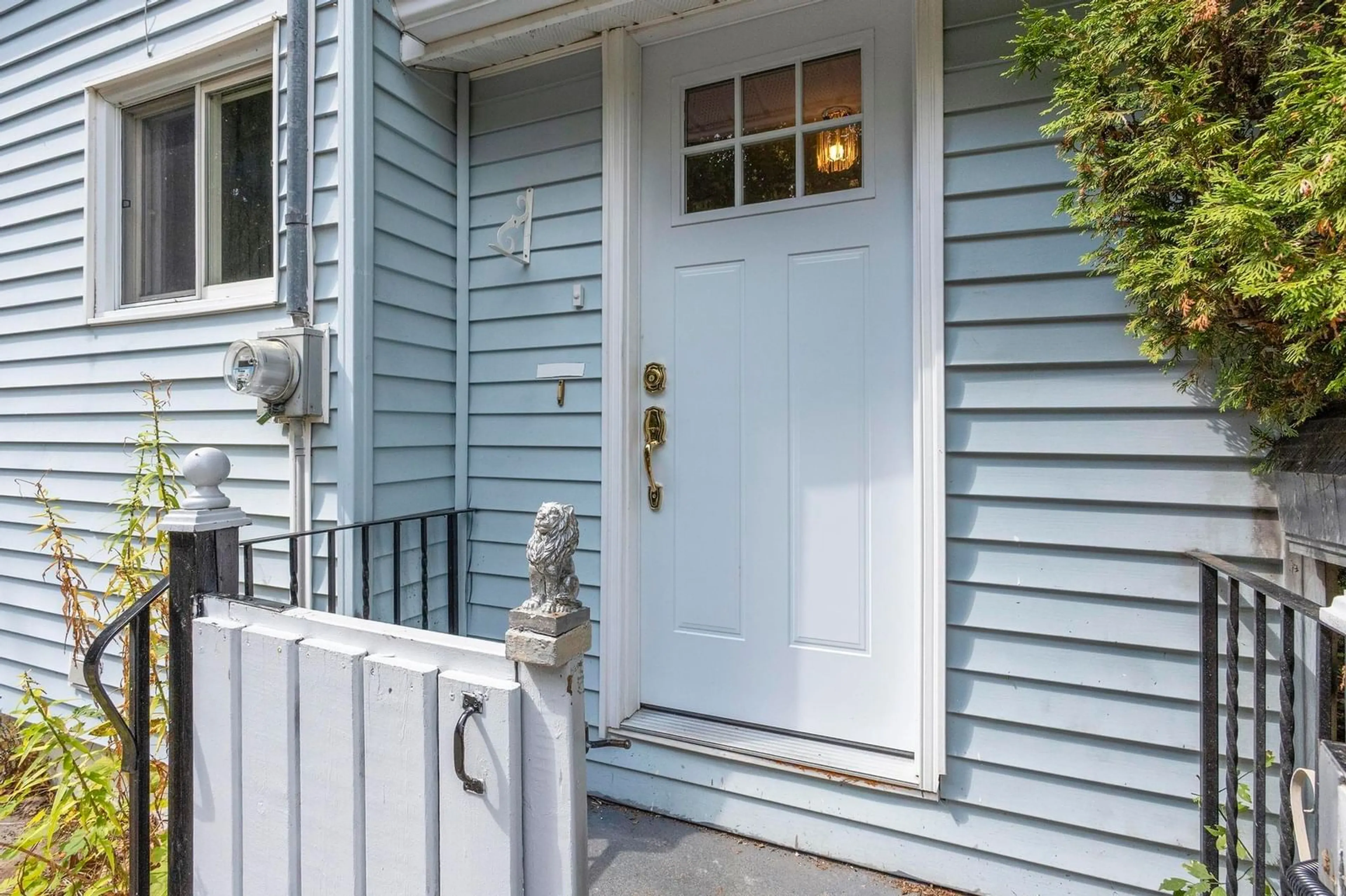 Home with vinyl exterior material, street for 1296 Mill St, Waterville Nova Scotia B0P 1V0