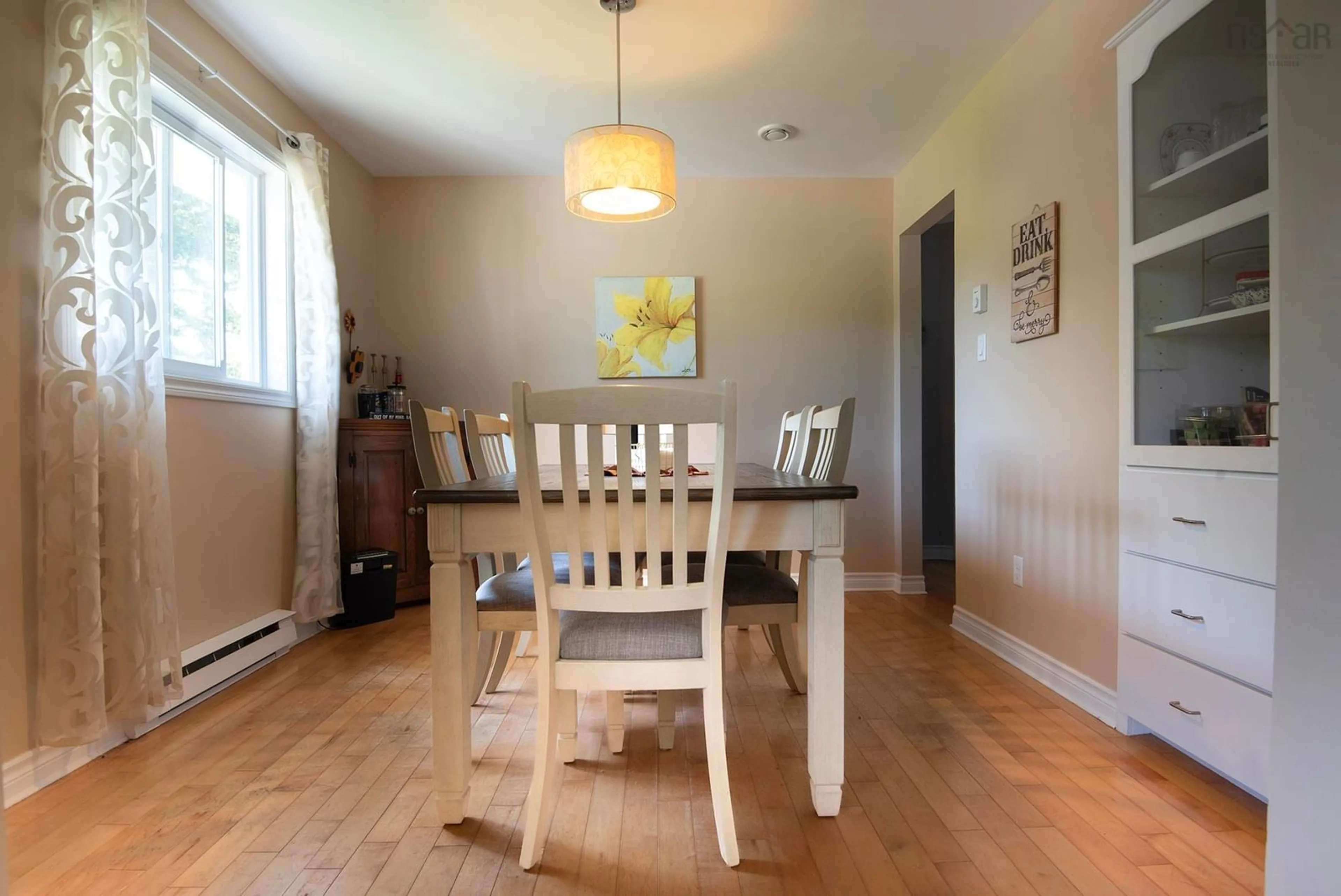 Dining room, wood/laminate floor for 240 Ponderosa Dr, Lake Echo Nova Scotia B3E 1E1