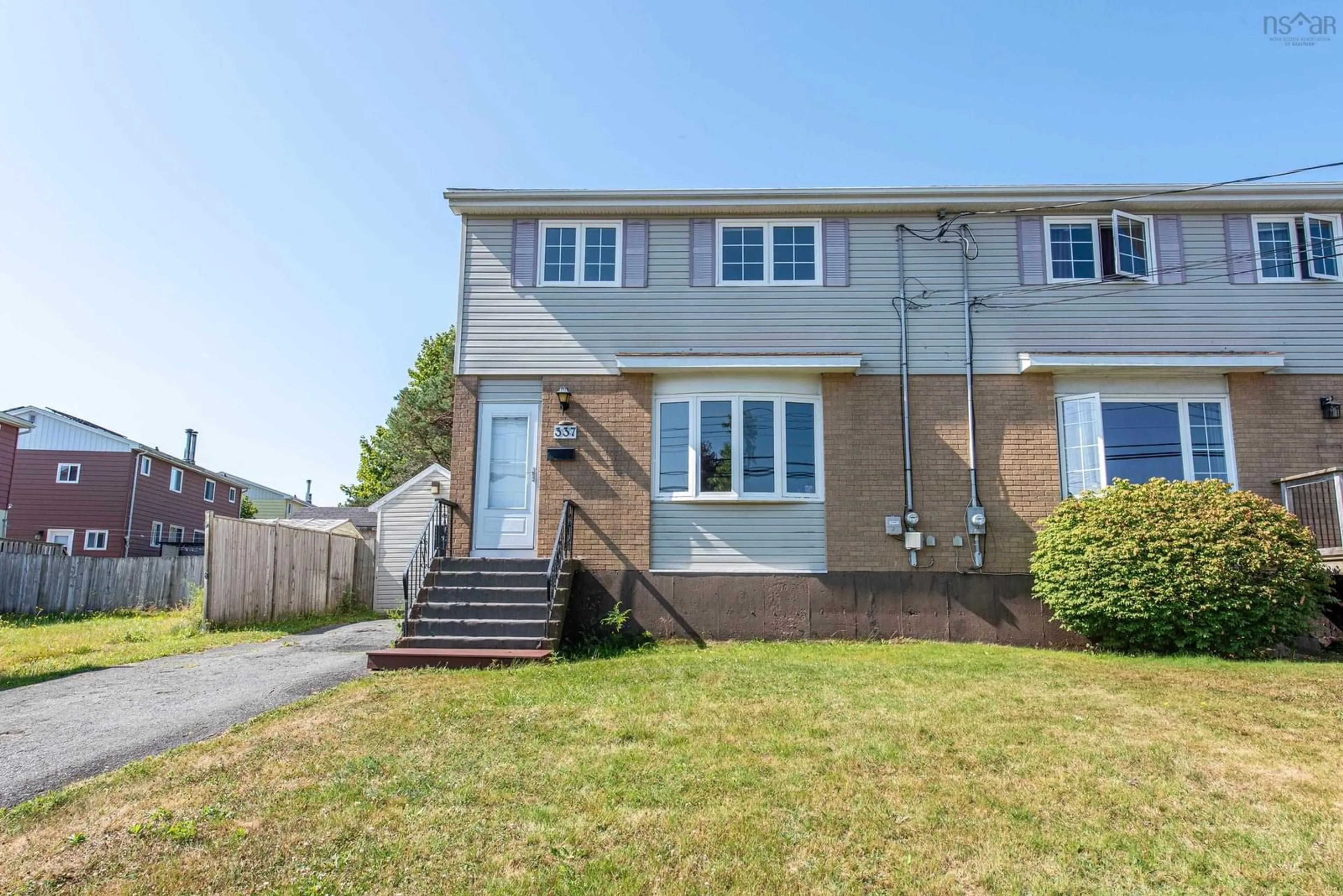 Home with vinyl exterior material, street for 337 Astral Dr, Cole Harbour Nova Scotia B2V 1P4