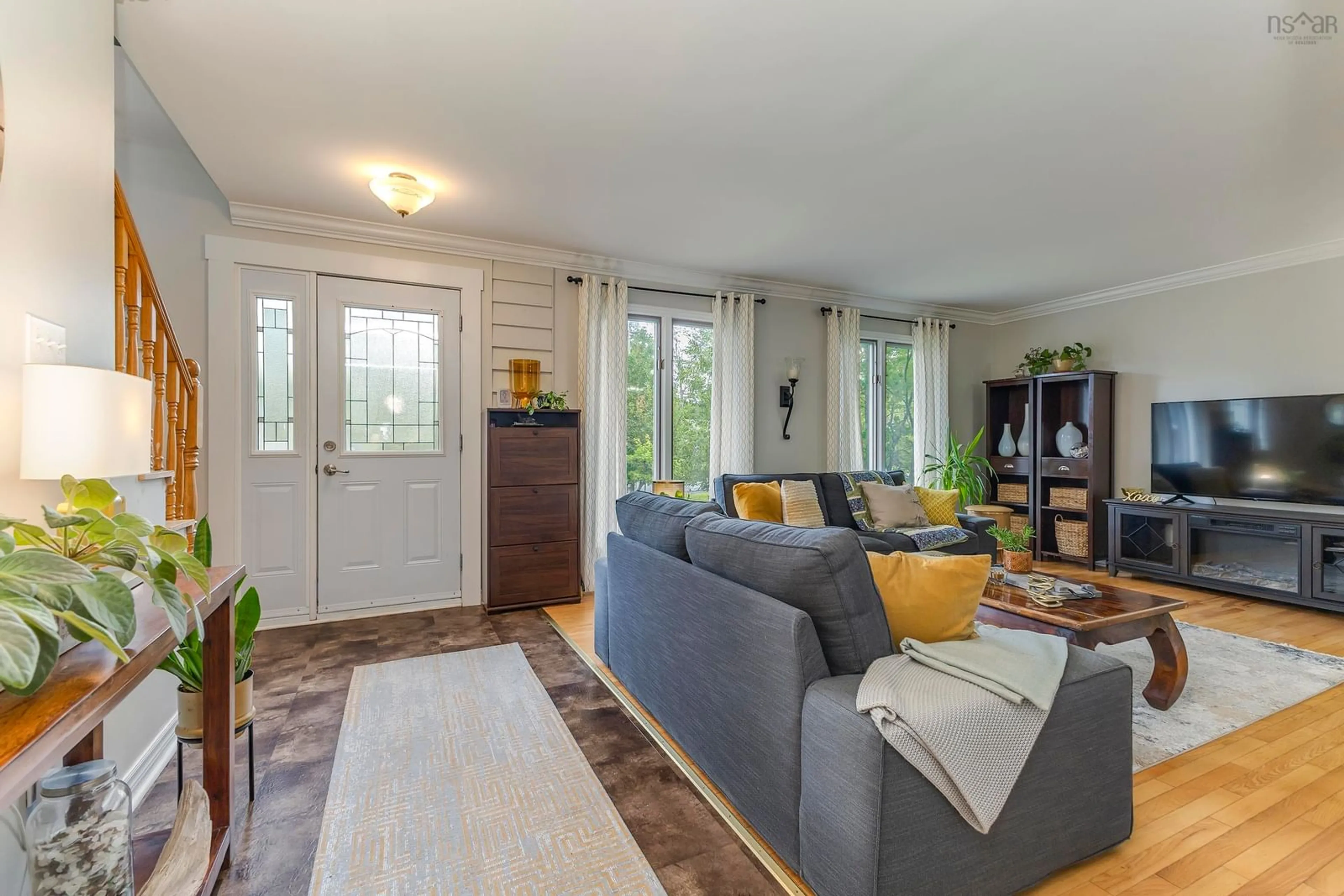 Living room with furniture, unknown for 102 Juniper Street, Stellarton Nova Scotia B0K 1S0