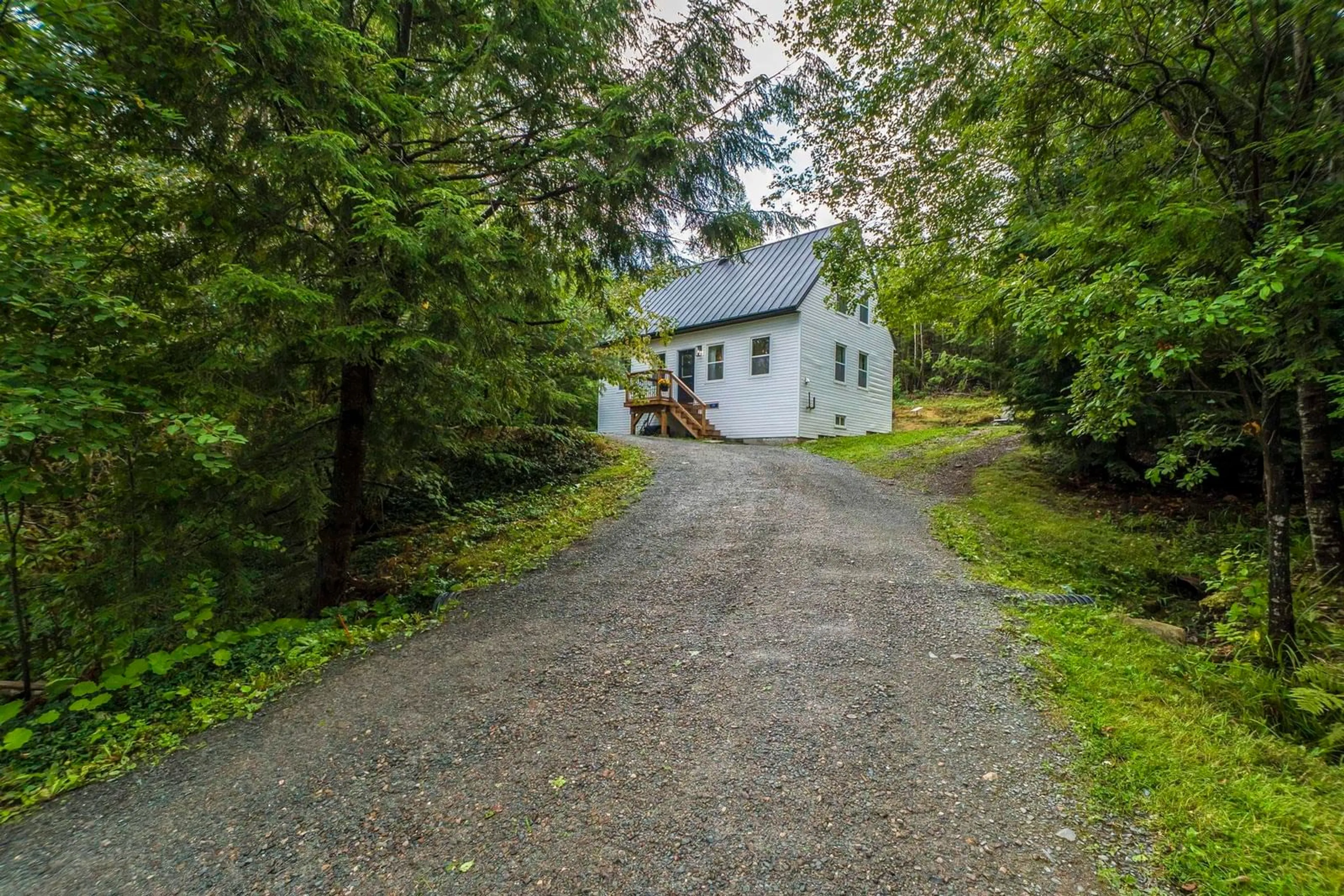 A pic from outside/outdoor area/front of a property/back of a property/a pic from drone, street for 191 J Ramsey Rd, Wittenburg Nova Scotia B0N 2J0