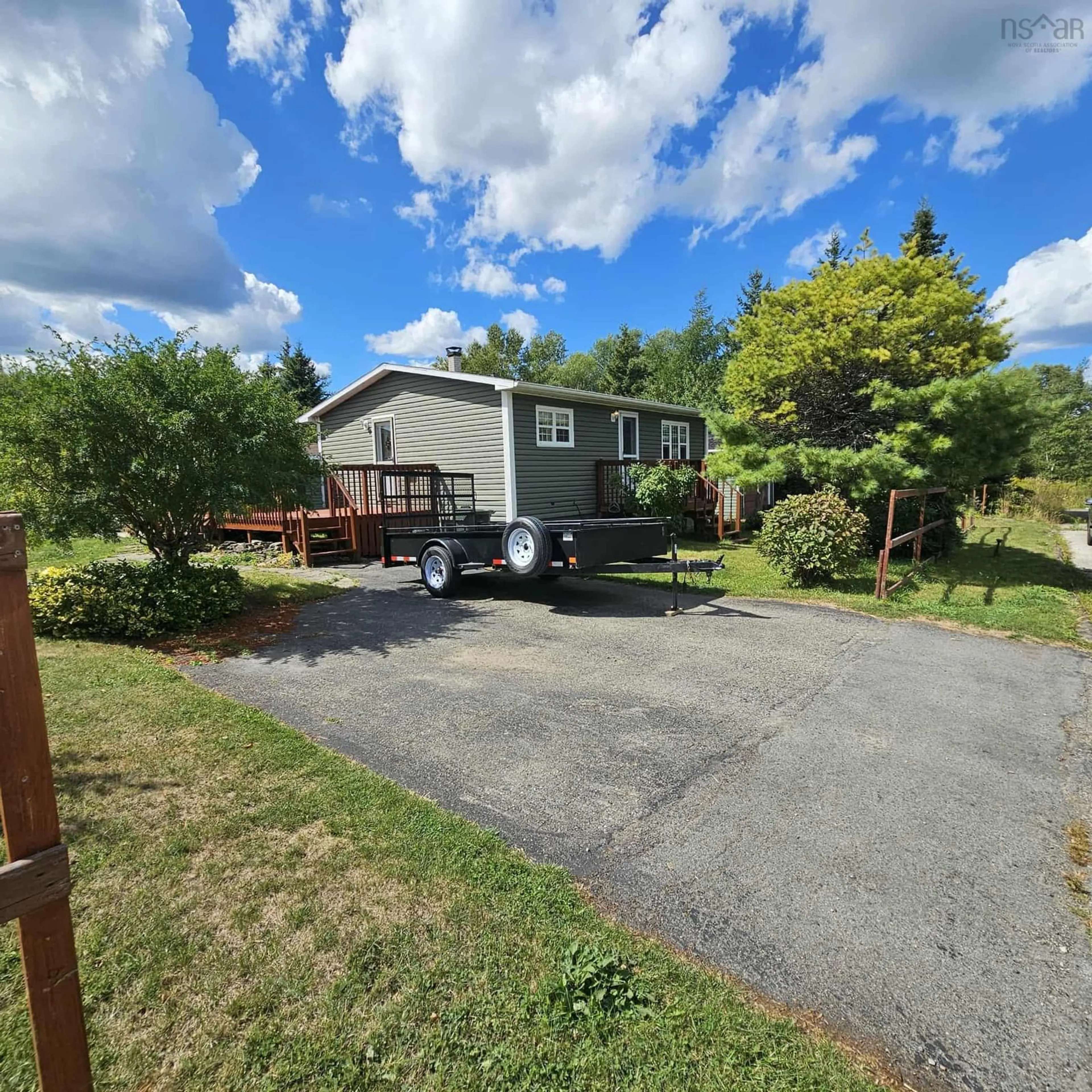 A pic from outside/outdoor area/front of a property/back of a property/a pic from drone, street for 27 Young St, Sydney Nova Scotia B1P 6P1