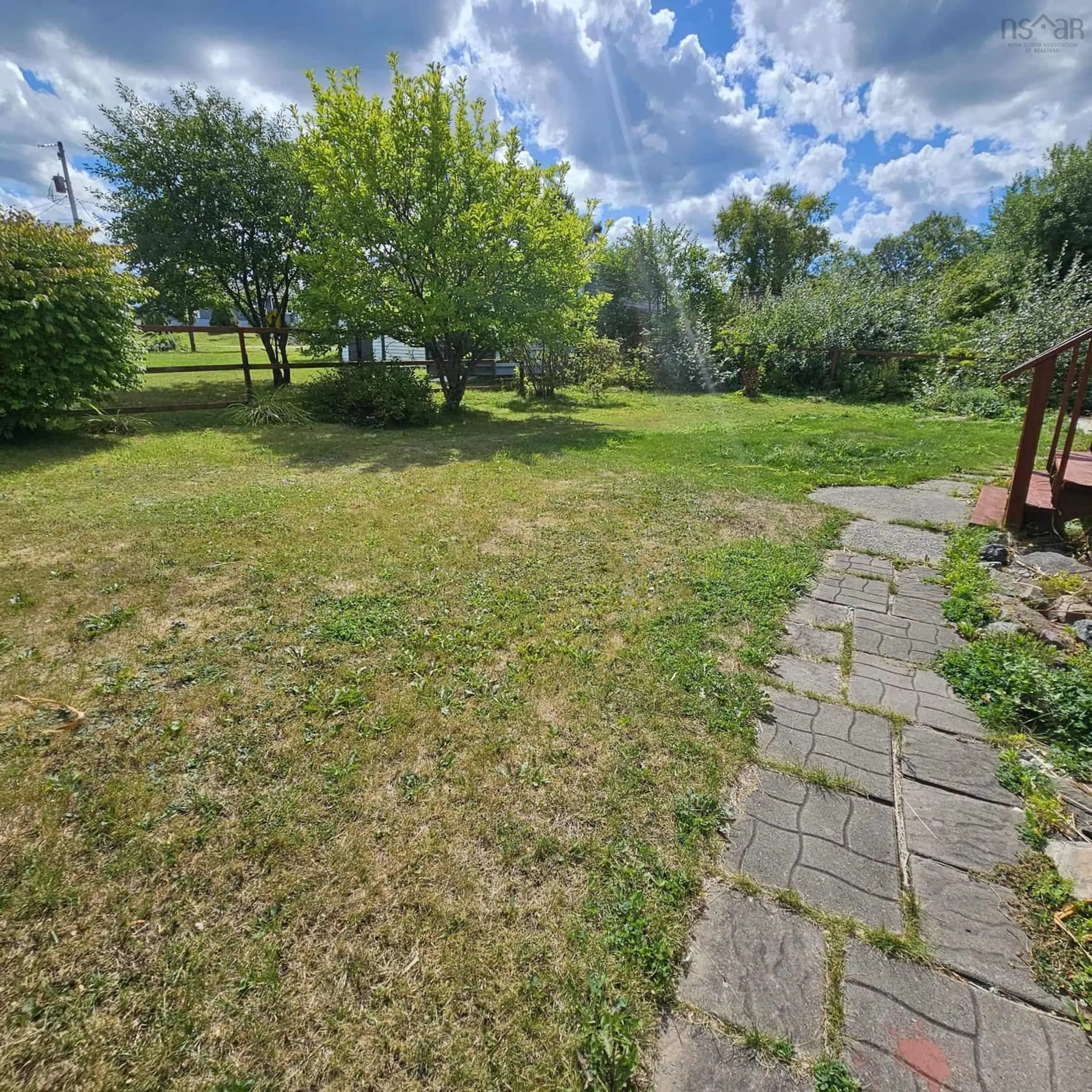 A pic from outside/outdoor area/front of a property/back of a property/a pic from drone, street for 27 Young St, Sydney Nova Scotia B1P 6P1