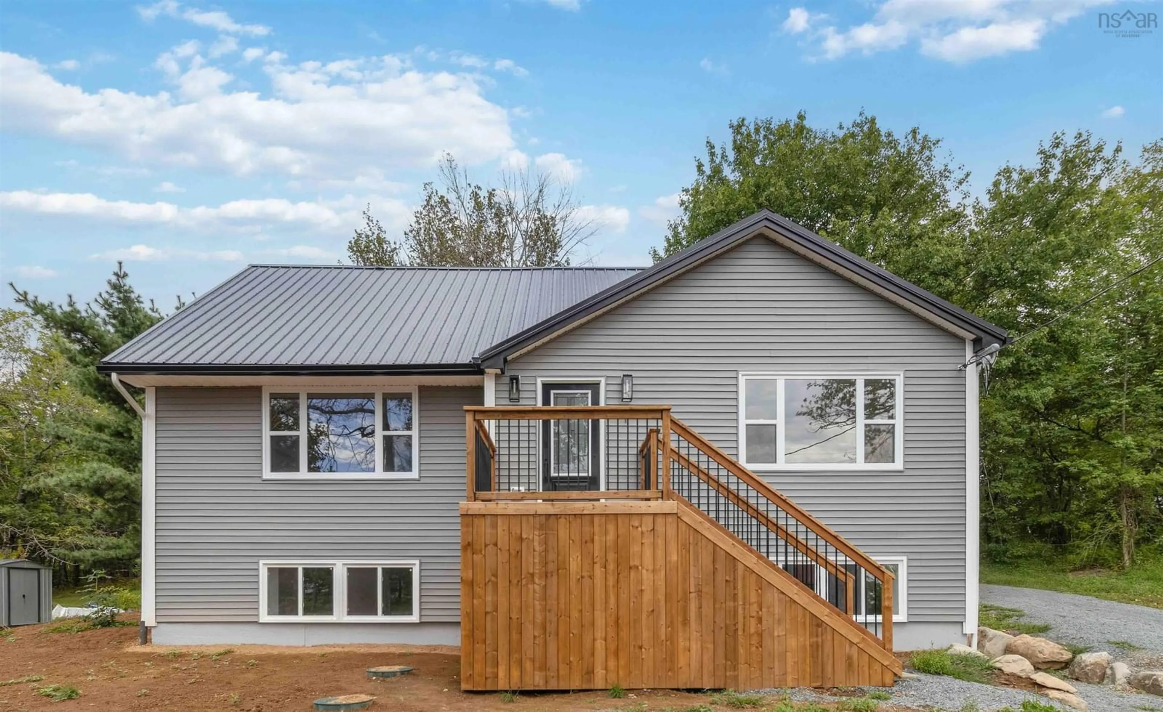 Home with vinyl exterior material, building for 1 Patton Rd, Upper Sackville Nova Scotia B4E 3C7