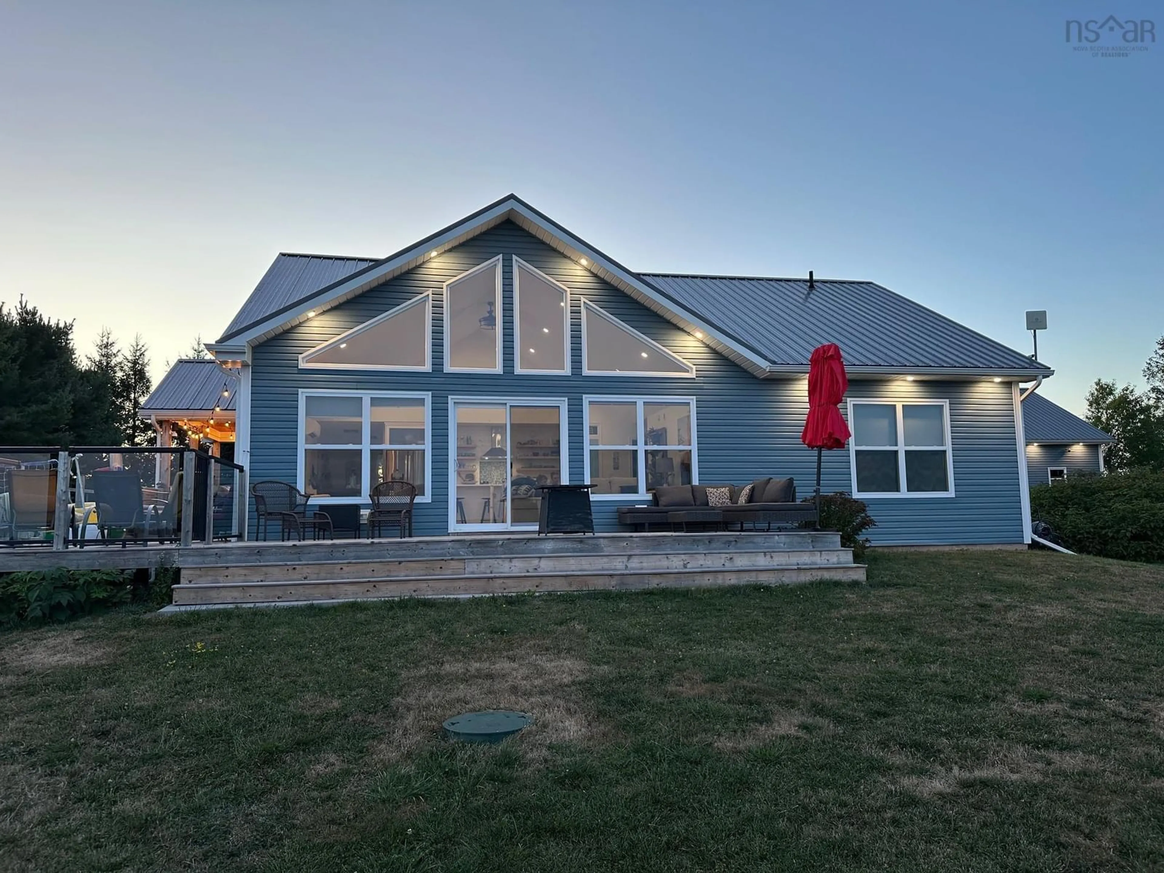 Home with vinyl exterior material, mountain view for 66 Clarks Rd, Bayhead Nova Scotia B0K 1V0