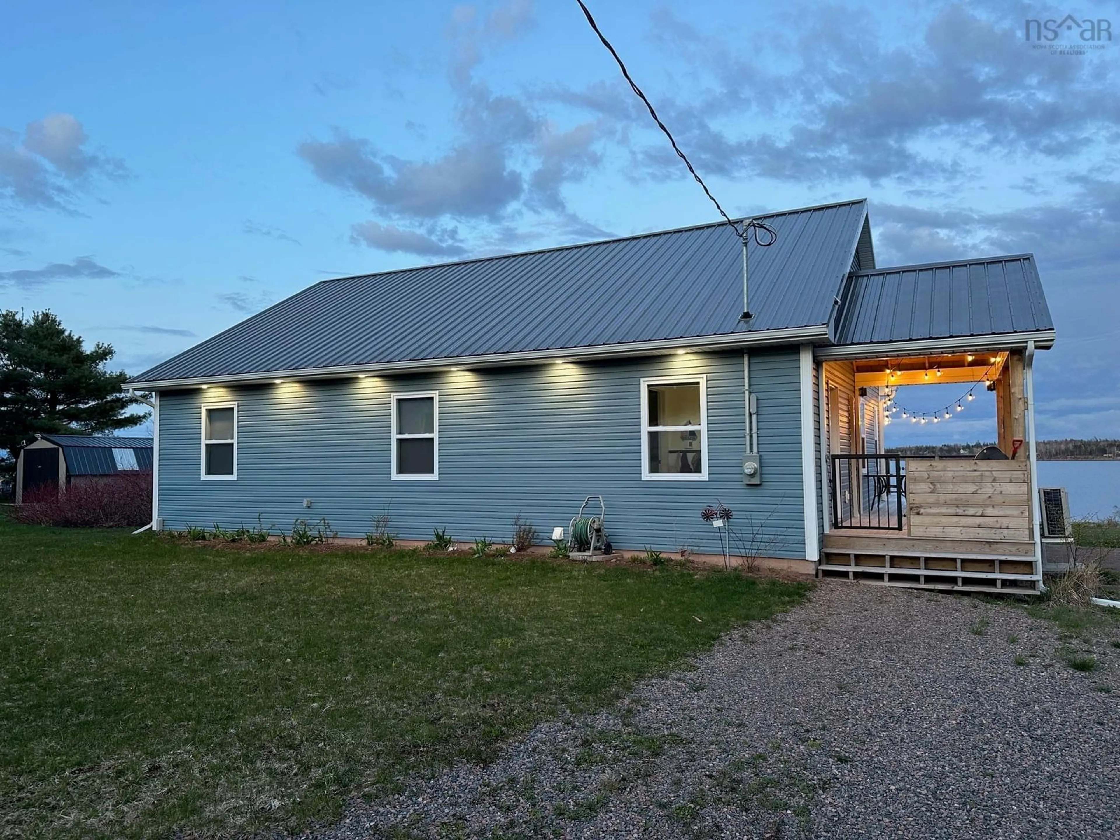 Home with vinyl exterior material, building for 66 Clarks Rd, Bayhead Nova Scotia B0K 1V0