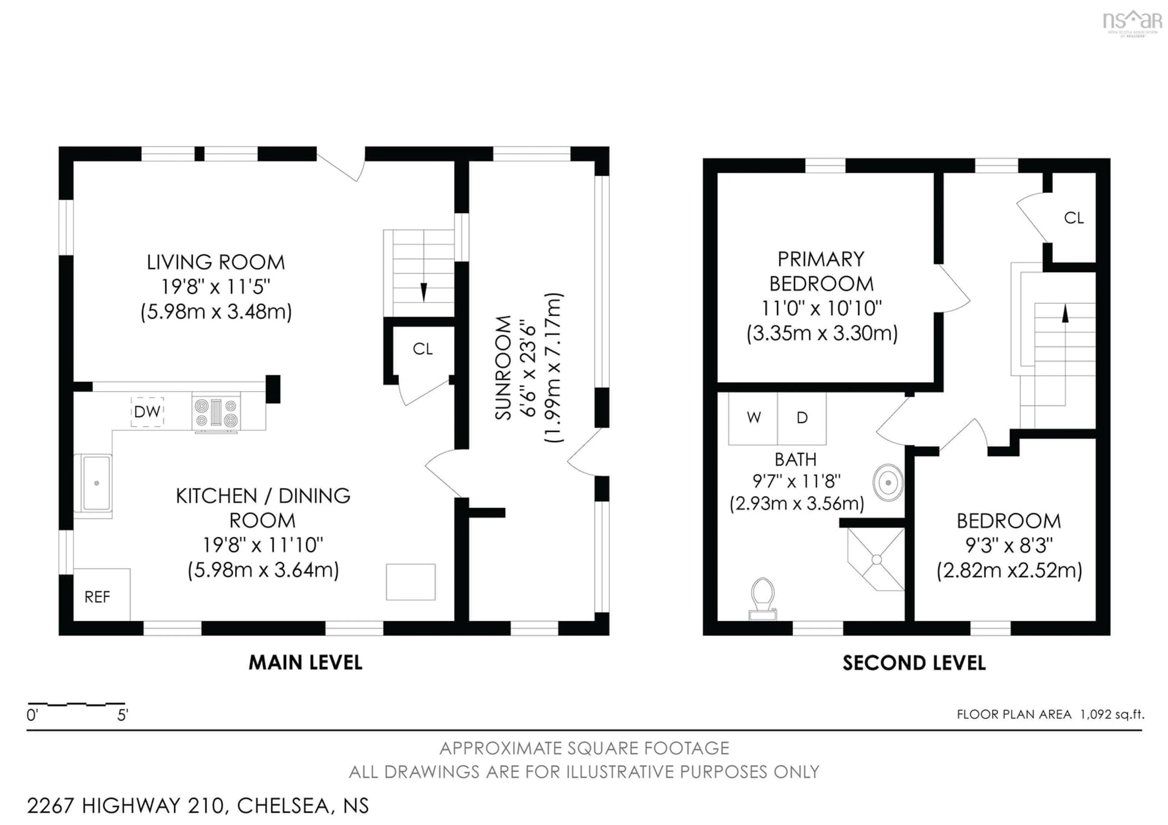 Floor plan for 2267 Highway 210, Chelsea Nova Scotia B4V 7M1