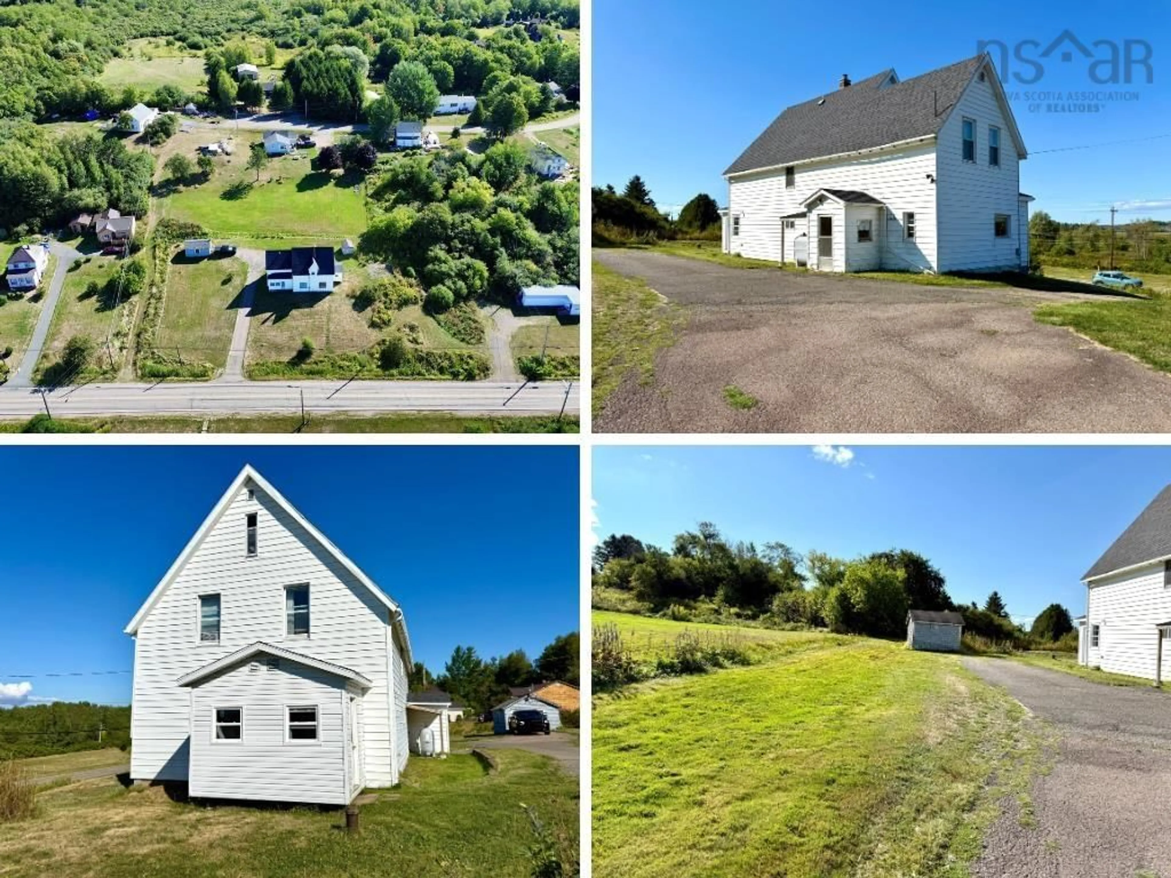 A pic from outside/outdoor area/front of a property/back of a property/a pic from drone, unknown for 3192 302 Hwy, Maccan Nova Scotia B0L 1B0
