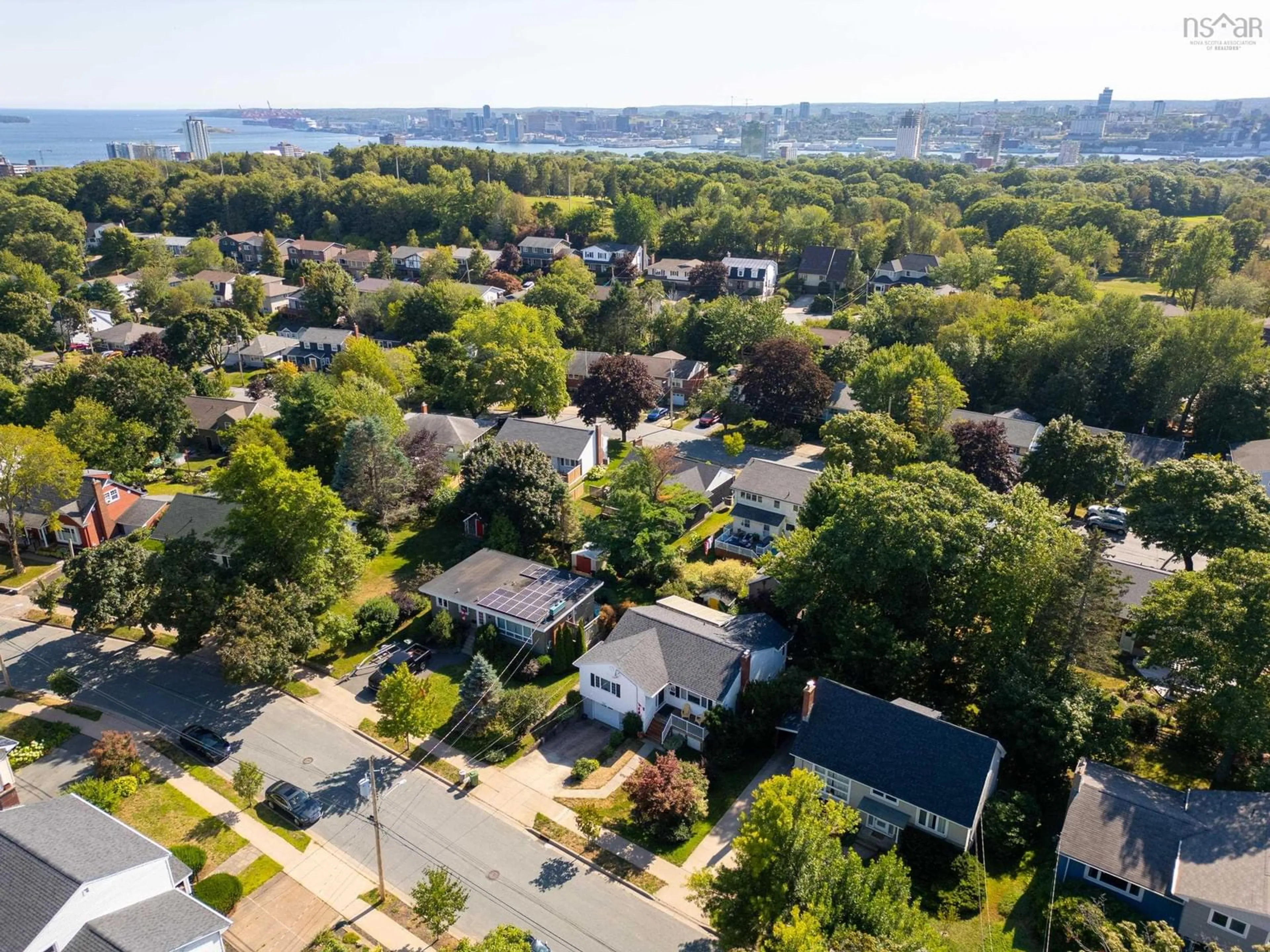 A pic from outside/outdoor area/front of a property/back of a property/a pic from drone, street for 21 Lawnsdale Dr, Dartmouth Nova Scotia B3A 2N1