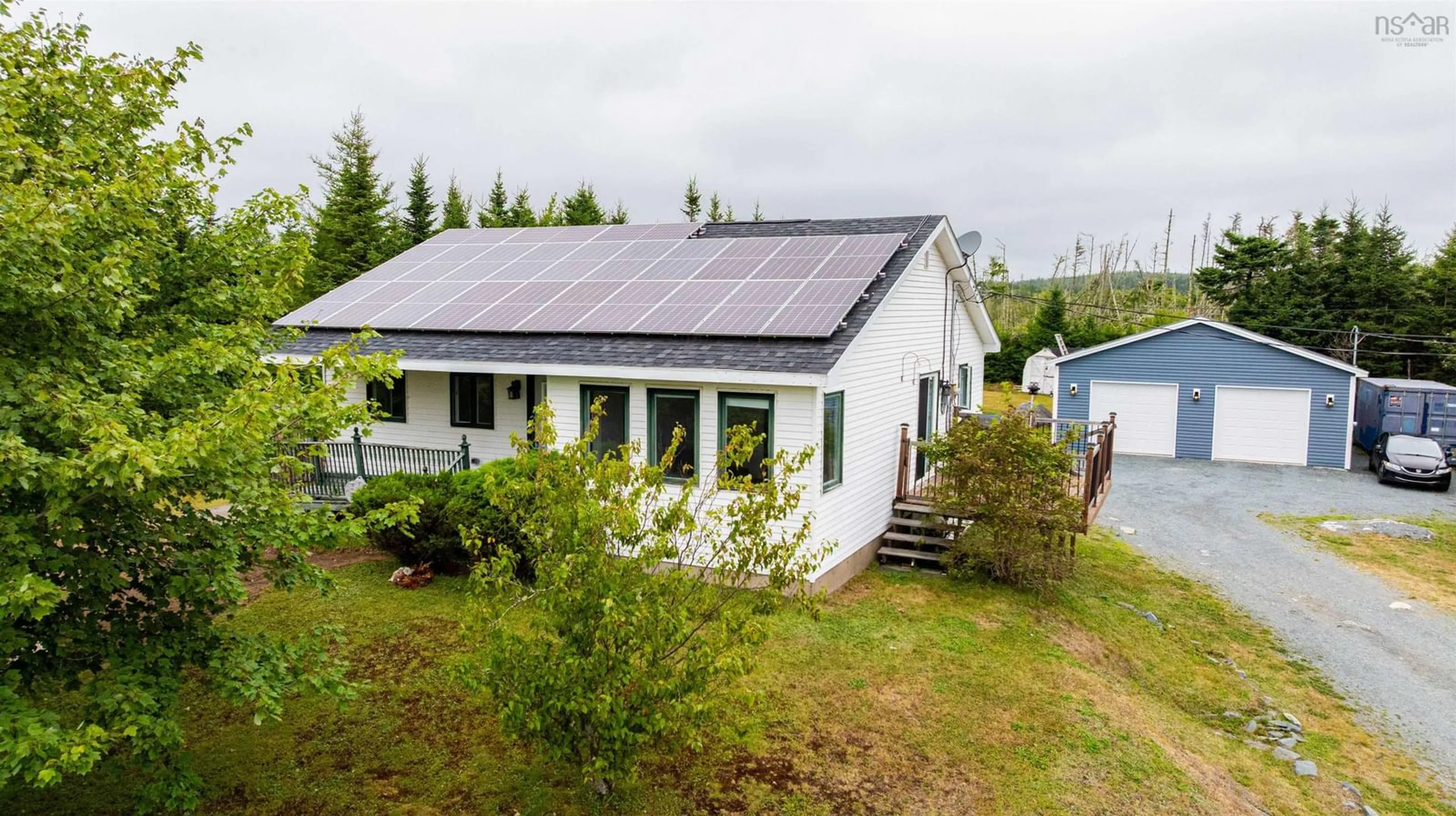 A pic from outside/outdoor area/front of a property/back of a property/a pic from drone, building for 111 Myers Point Rd, Head Of Jeddore Nova Scotia B0J 1P0