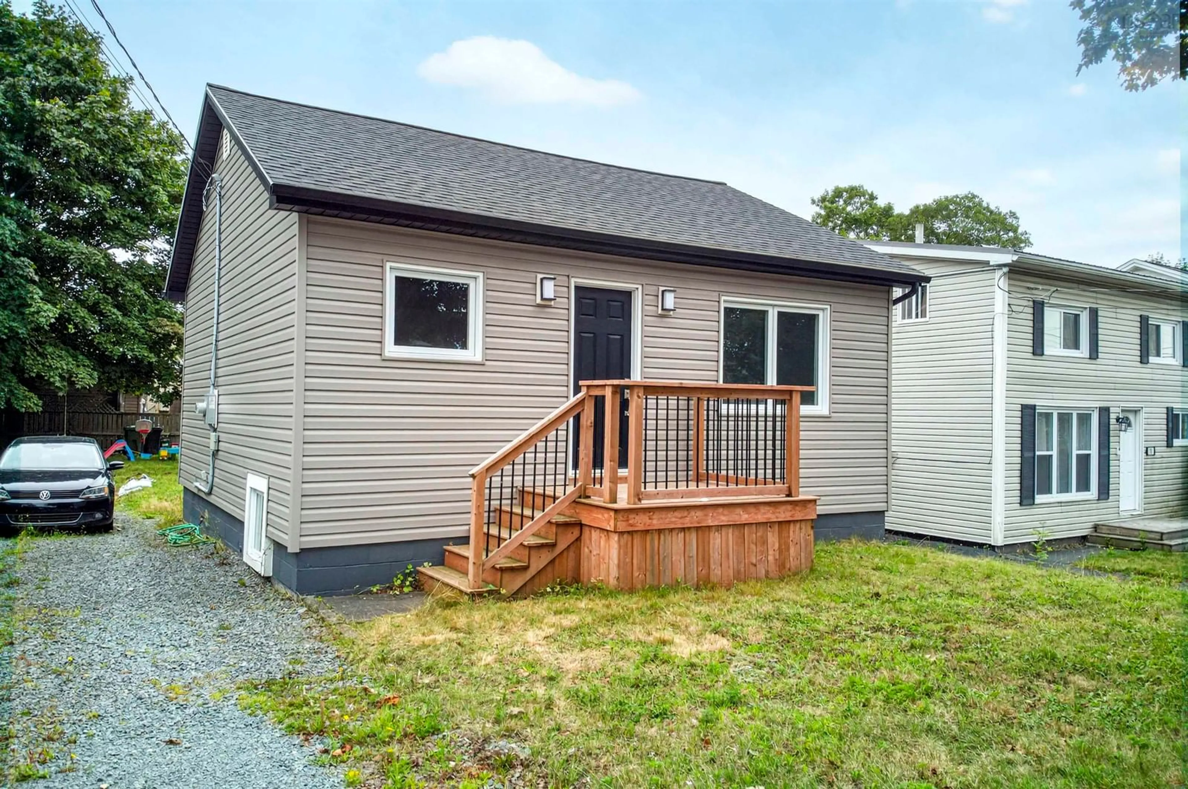 Home with vinyl exterior material, street for 72 Albro Lake Rd, Dartmouth Nova Scotia B3Y 3Y3