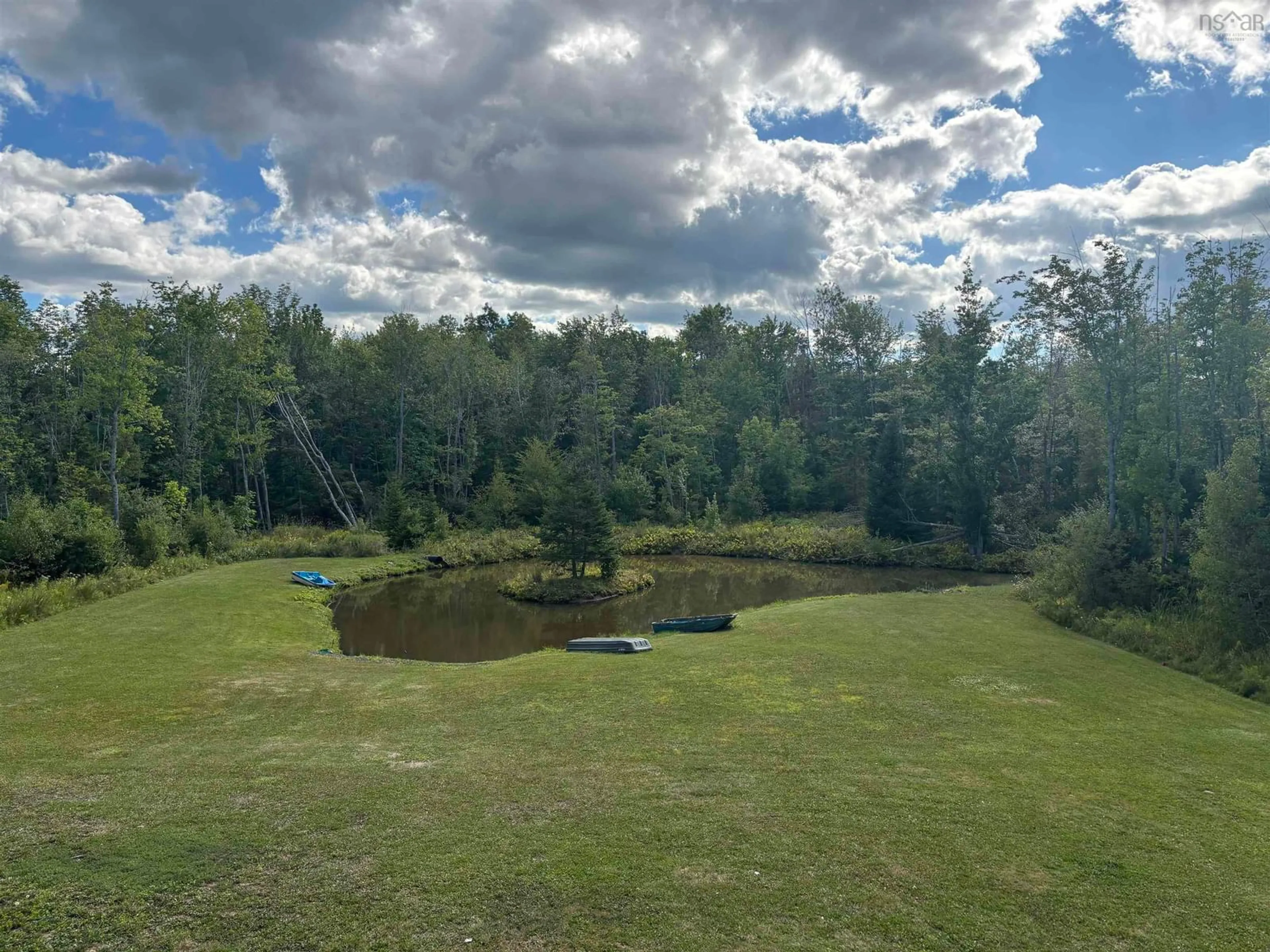 A pic from outside/outdoor area/front of a property/back of a property/a pic from drone, water/lake/river/ocean view for 678 Egypt Rd, Hillside Nova Scotia B0K 1X0