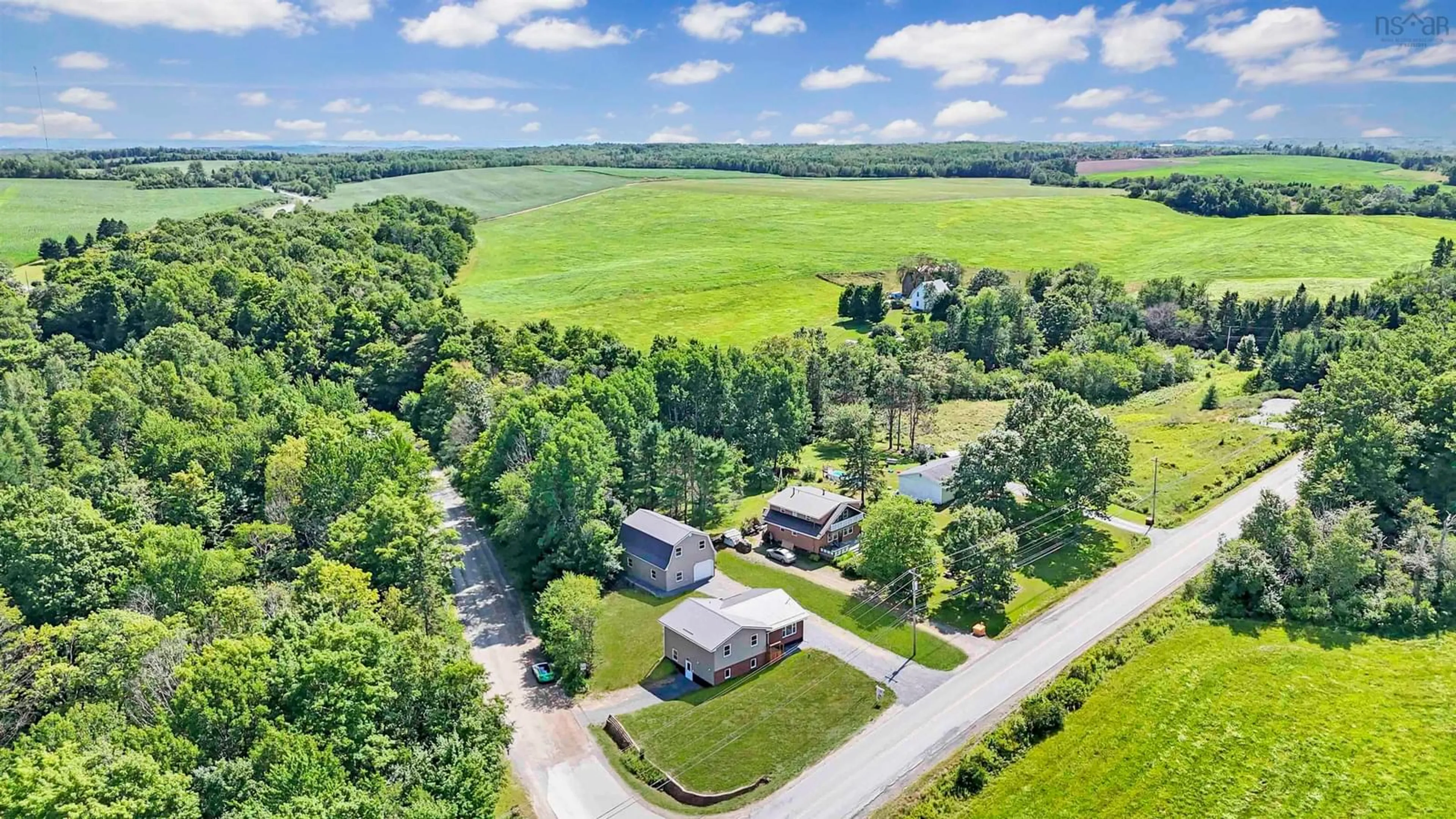 A pic from outside/outdoor area/front of a property/back of a property/a pic from drone, unknown for 39 Robinson Rd, Mill Village Nova Scotia B0N 2H0