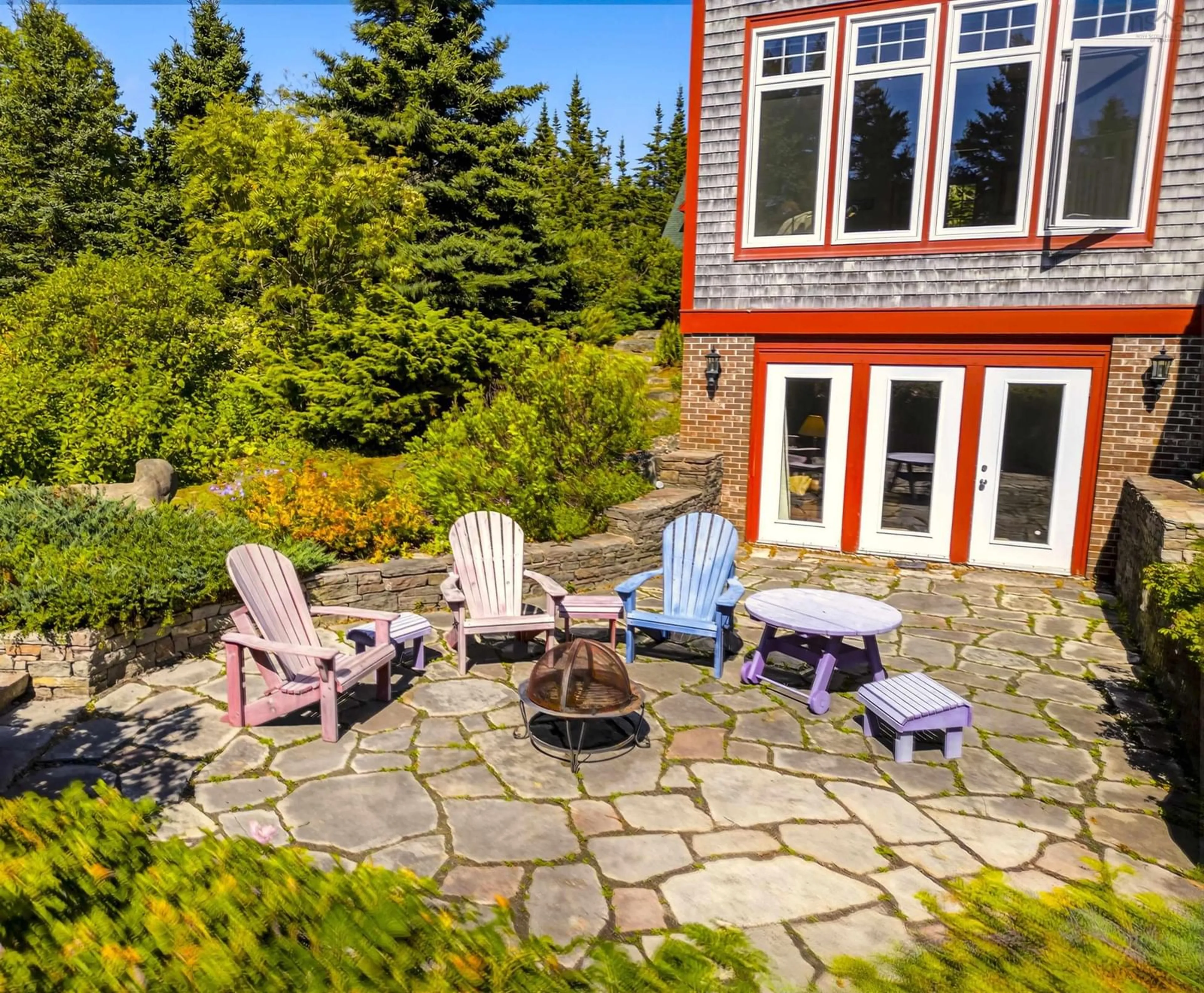 Patio, water/lake/river/ocean view for 20 Pierce Point Rd, Western Head Nova Scotia B0T 1K0