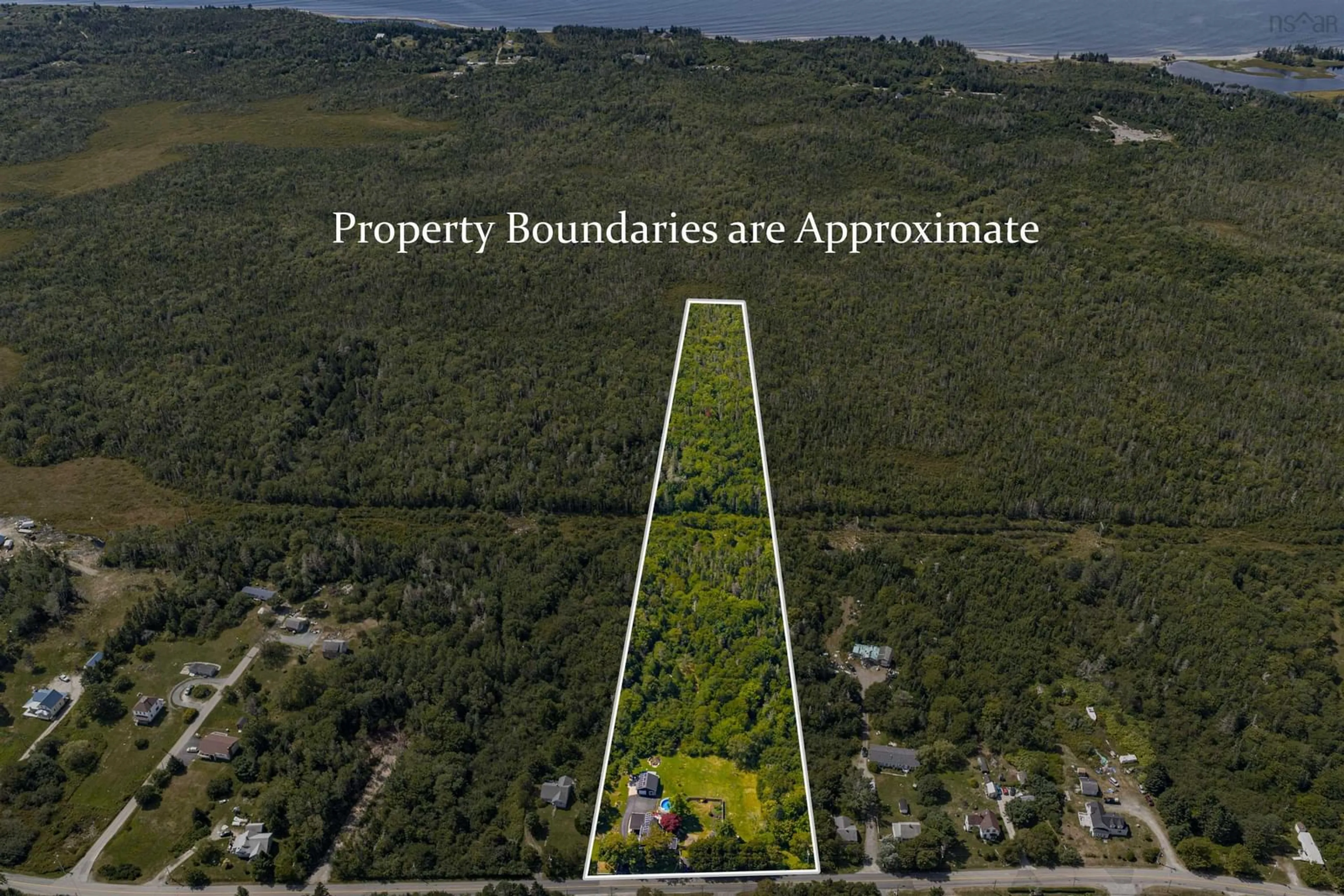 A pic from outside/outdoor area/front of a property/back of a property/a pic from drone, building for 327 Brighton Rd, Lockeport Nova Scotia B0T 1L0