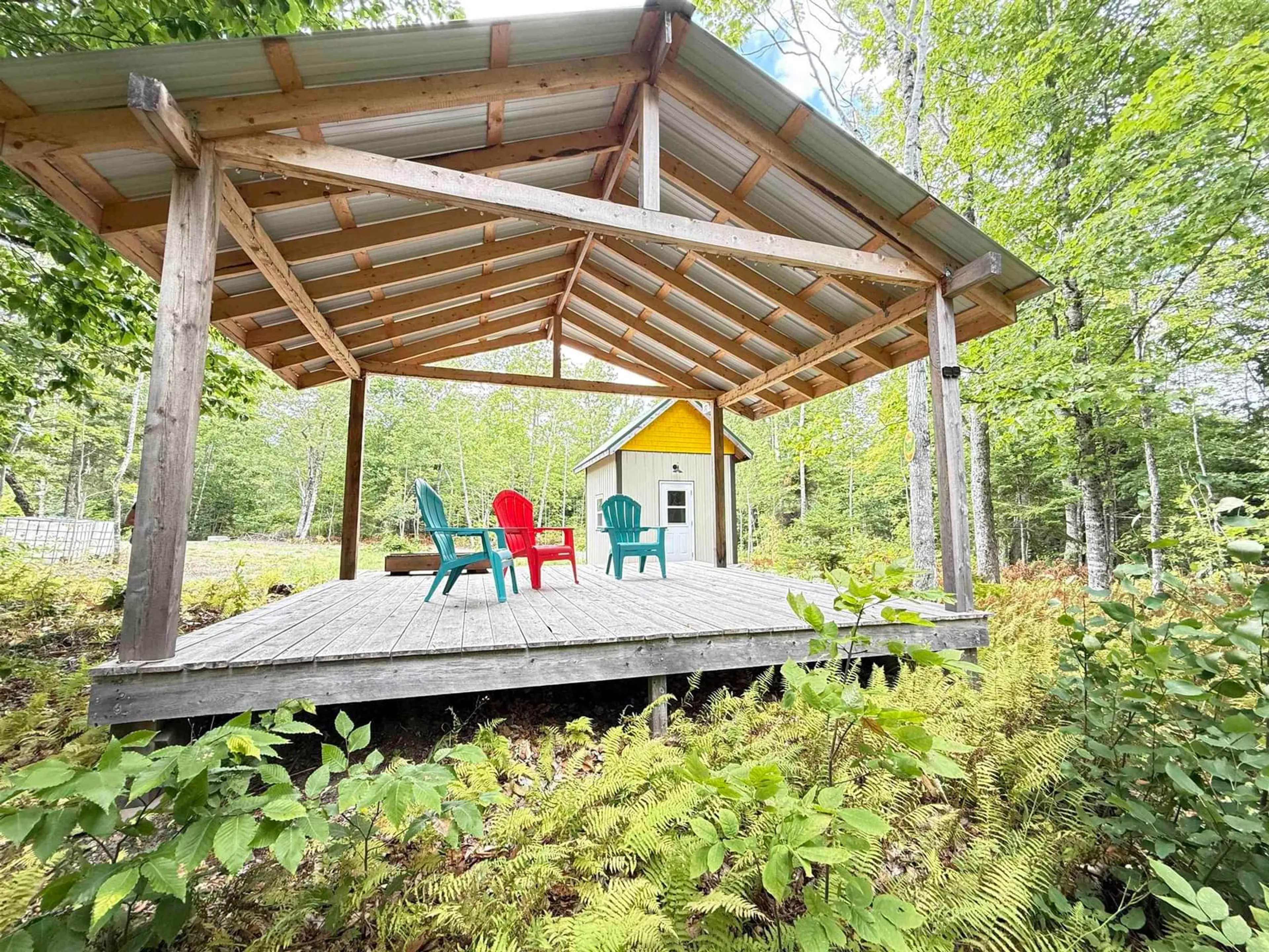 Patio, forest/trees view for 825 Balmoral Road, Central New Annan Nova Scotia B0K 1V0