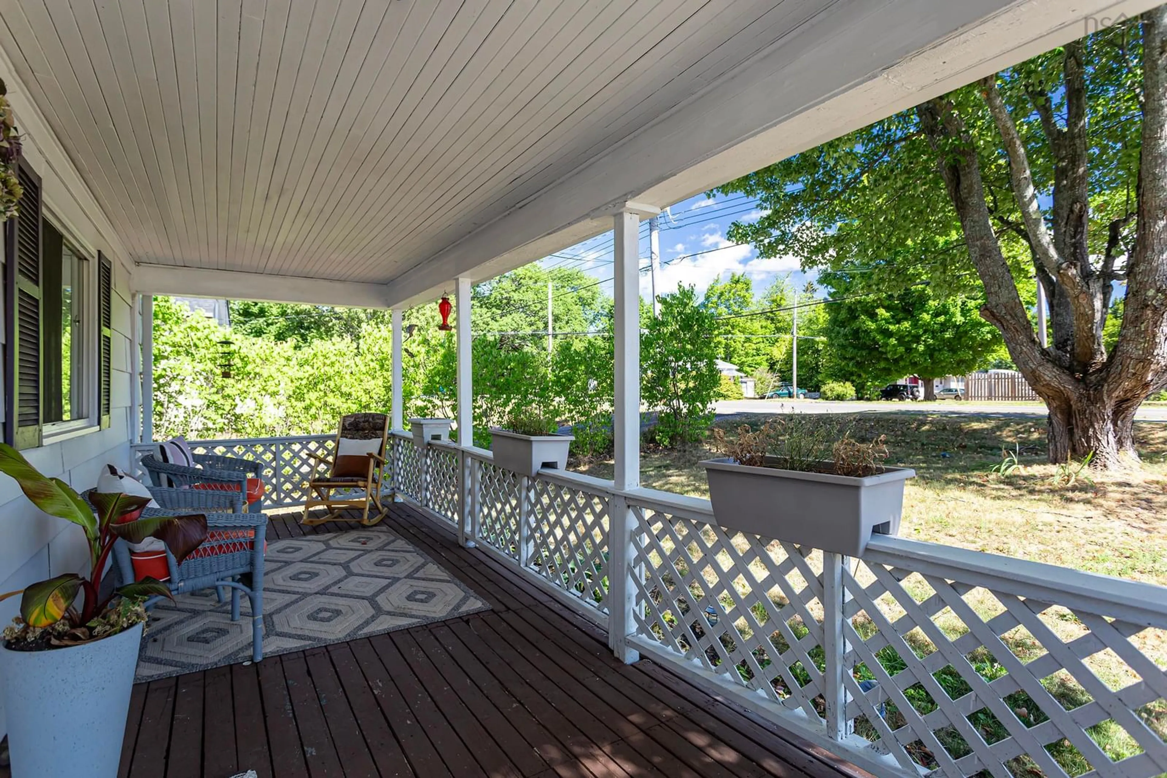 Patio, water/lake/river/ocean view for 414 Aldershot Rd, Kentville Nova Scotia B4N 3A1