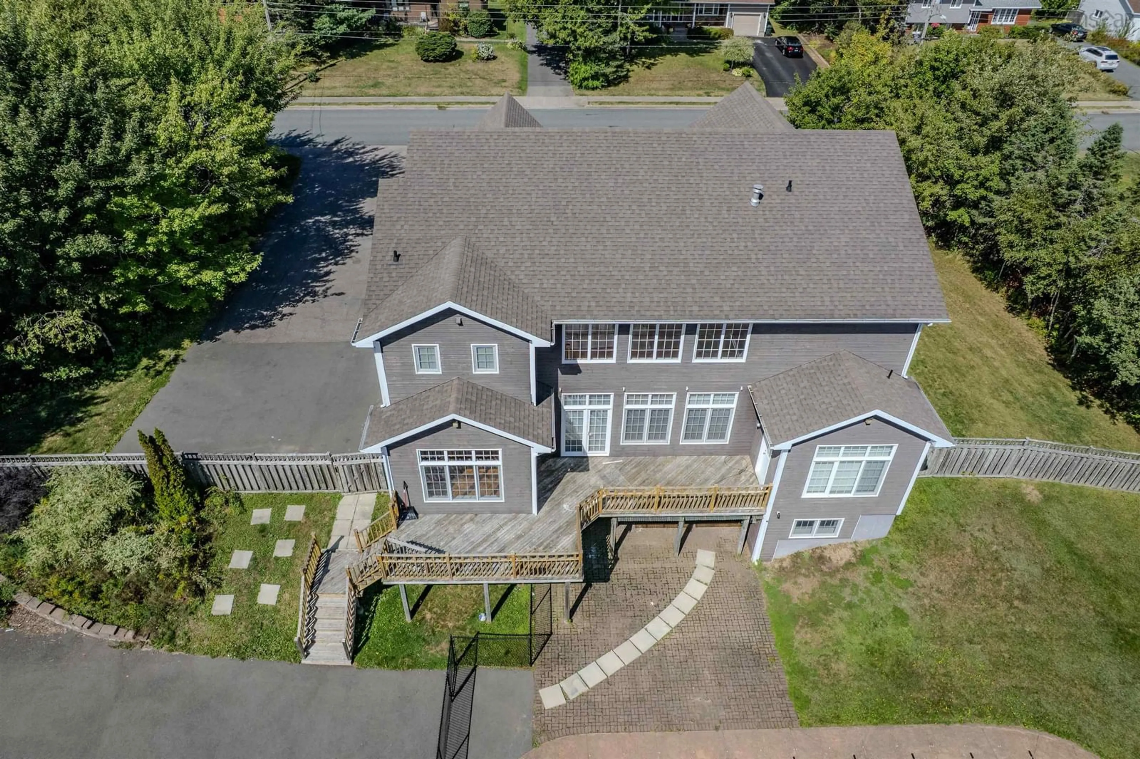 A pic from outside/outdoor area/front of a property/back of a property/a pic from drone, street for 29 Carmichael, Sydney River Nova Scotia B1S 3K4