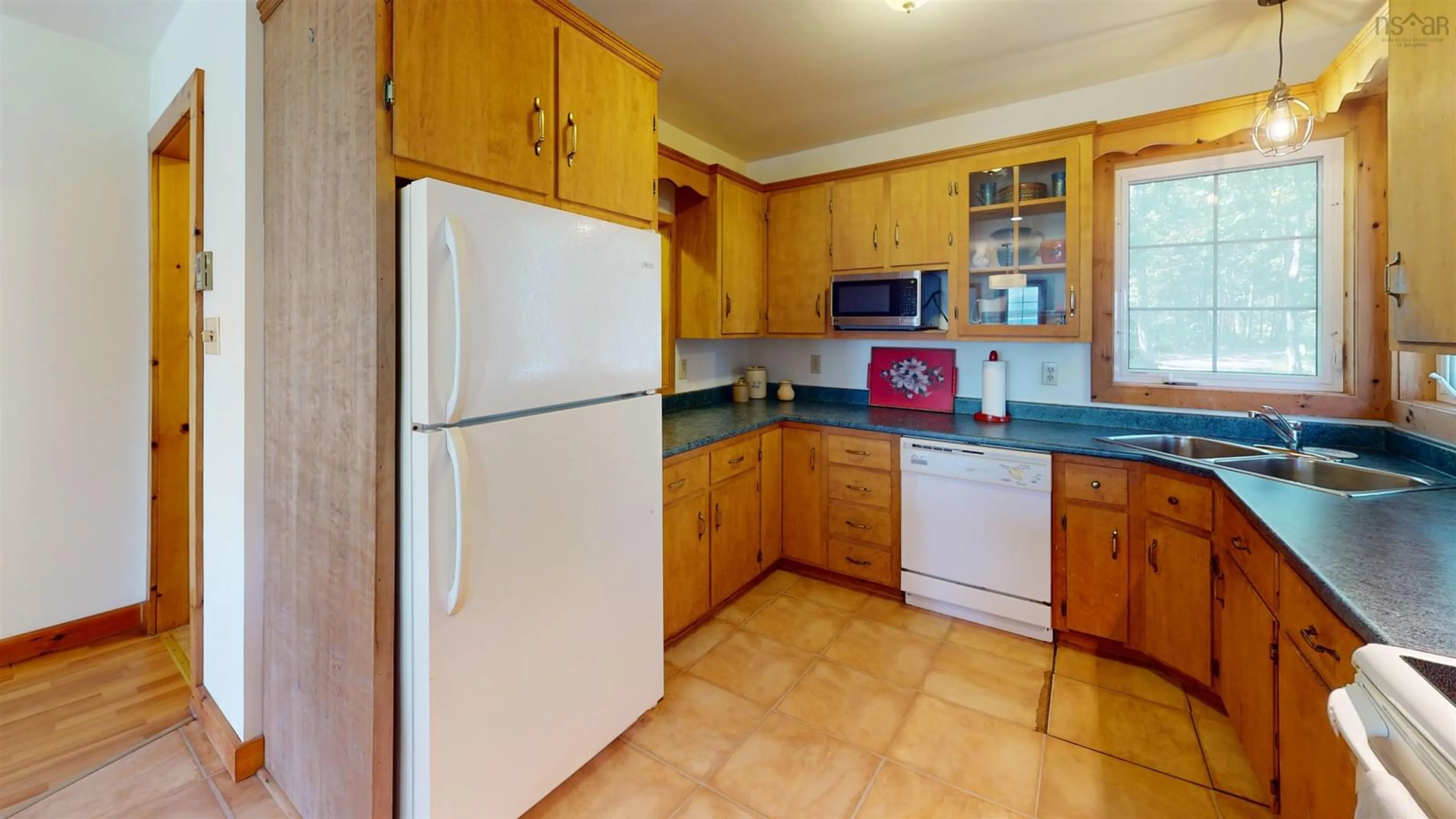 Standard kitchen, ceramic/tile floor for 77 Maclennan Lane, Bay View Nova Scotia B0K 1H0