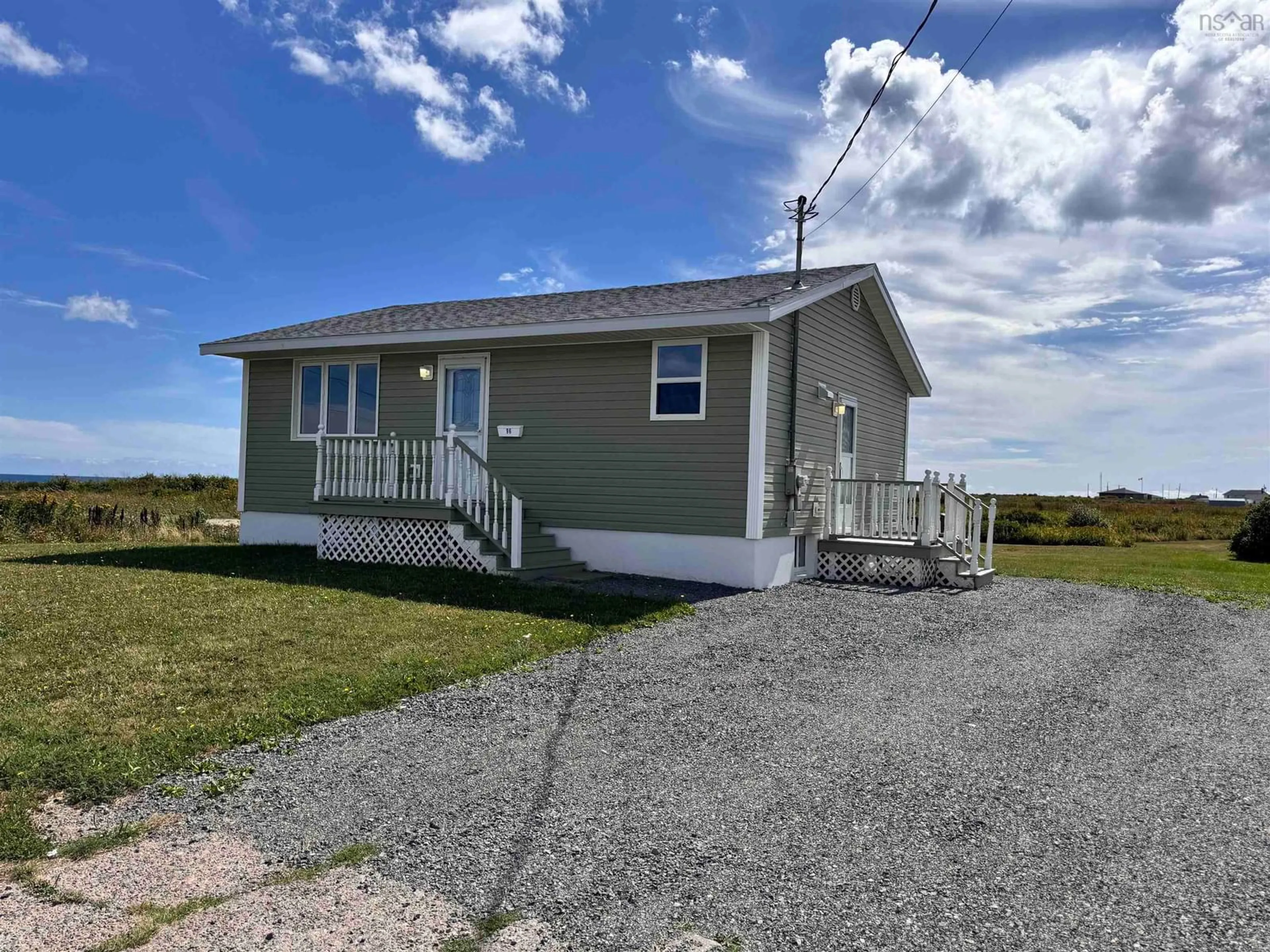 Home with vinyl exterior material, water/lake/river/ocean view for 96 Second Street, Glace Bay Nova Scotia B1A 4E4