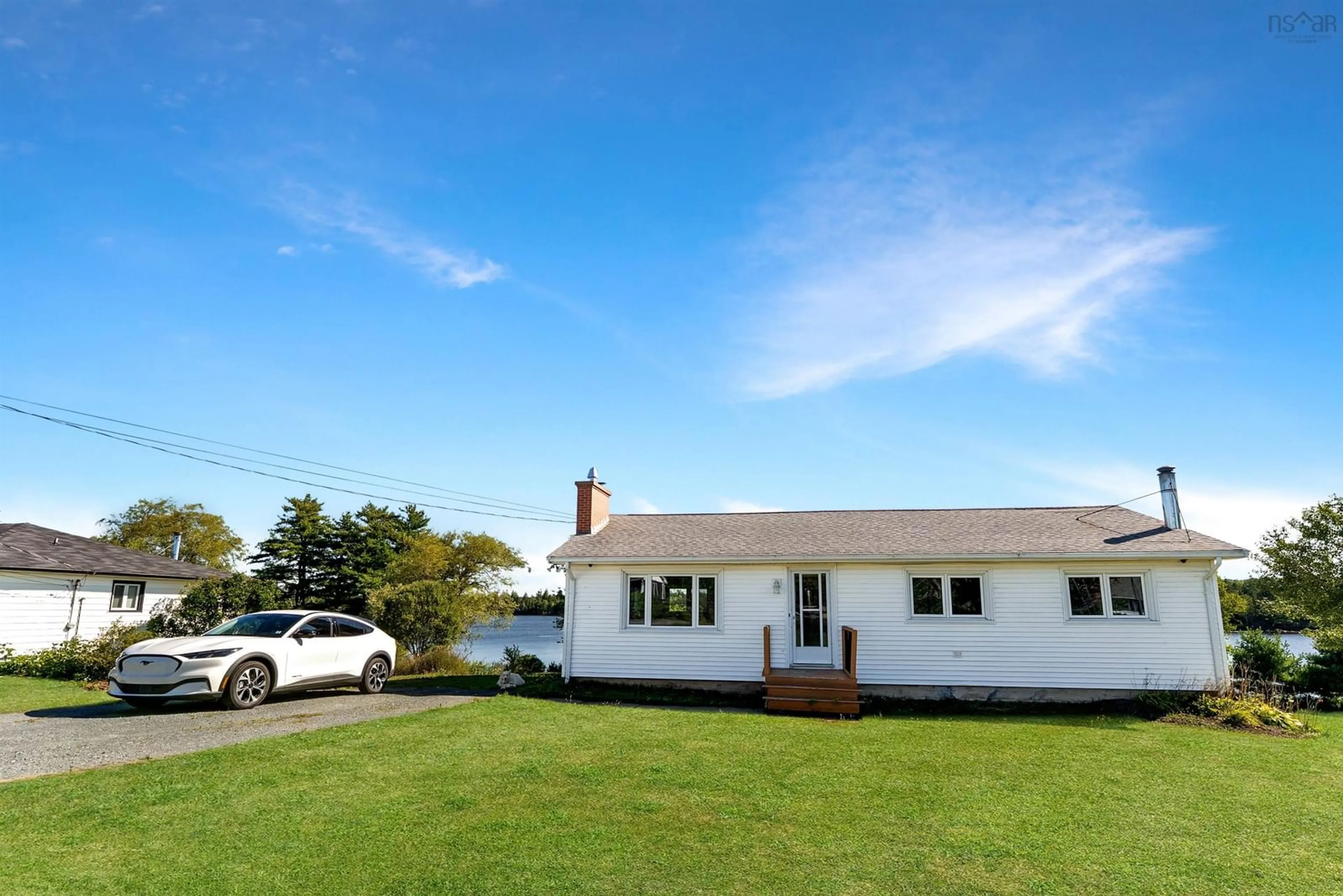 A pic from outside/outdoor area/front of a property/back of a property/a pic from drone, unknown for 2827 Sackville Drive Dr, Upper Sackville Nova Scotia B4E 3C4