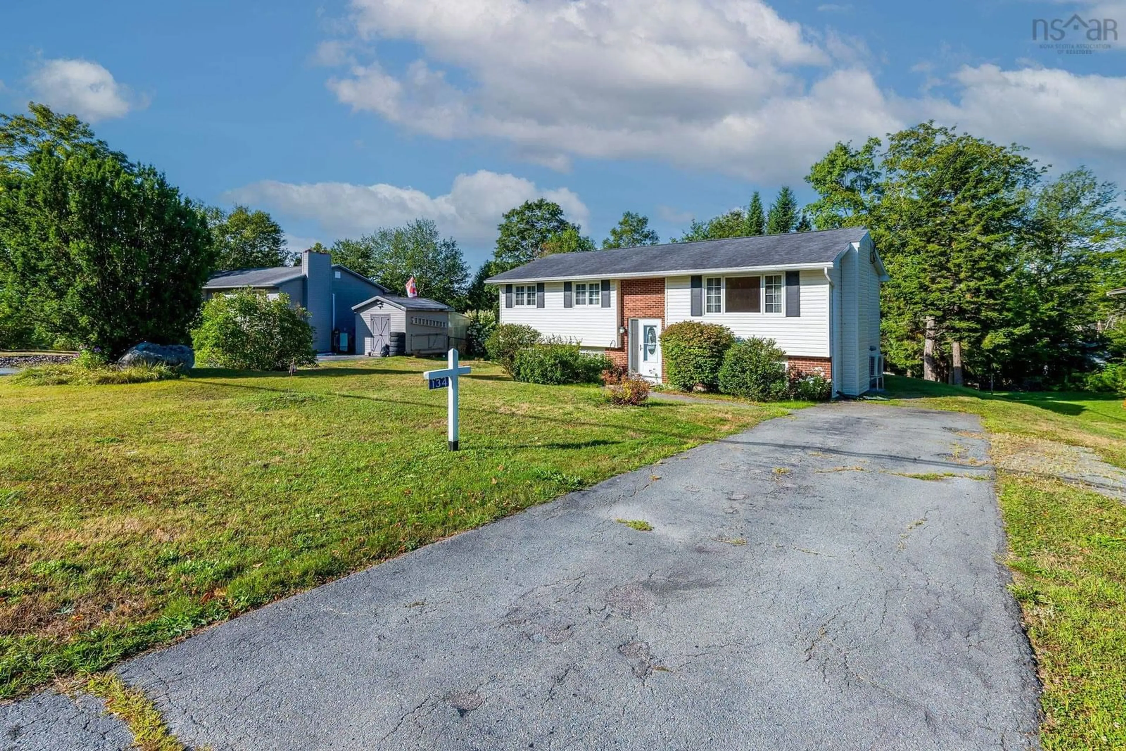 A pic from outside/outdoor area/front of a property/back of a property/a pic from drone, street for 134 Beech Hill Dr, Lake Echo Nova Scotia B3E 1A7