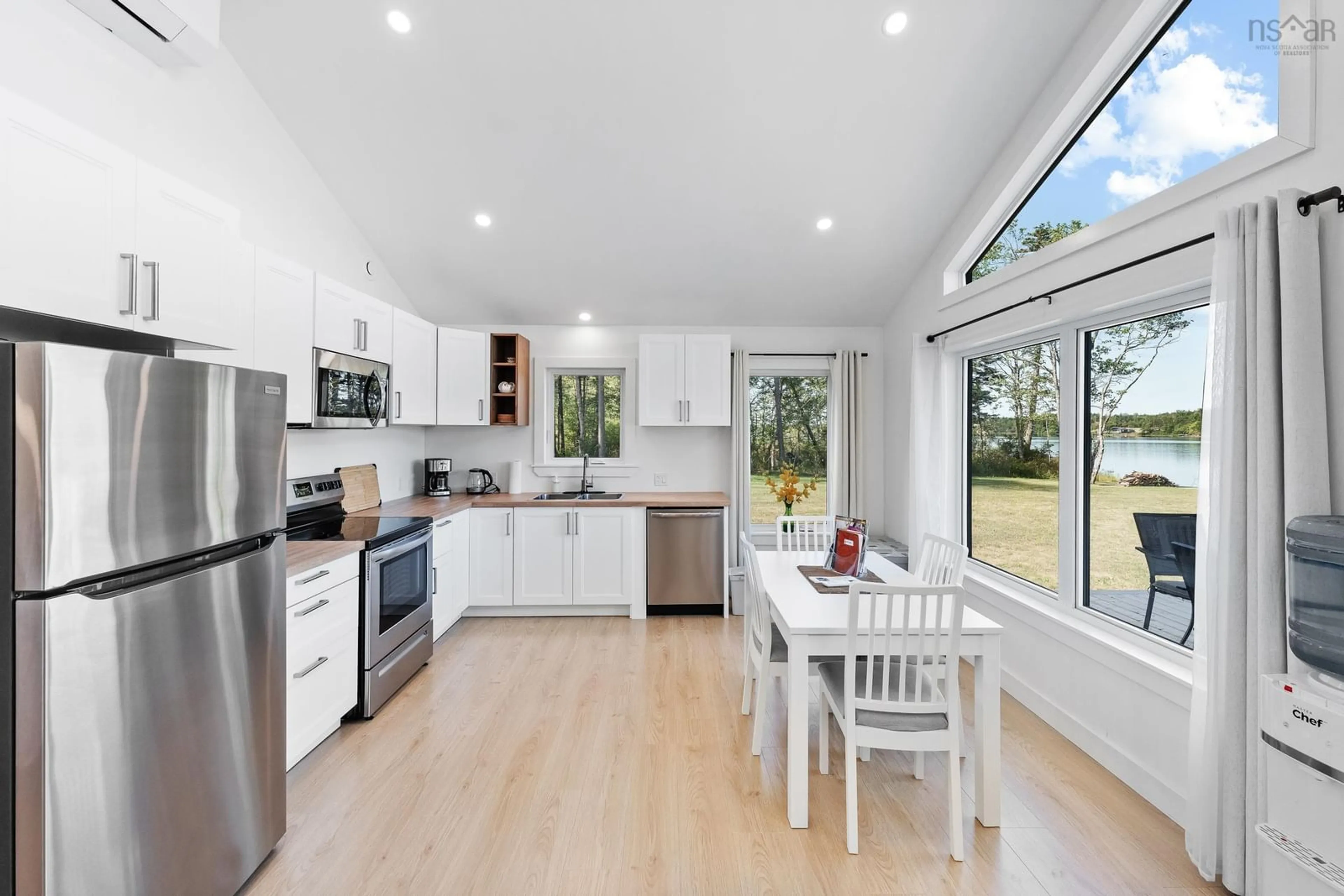 Open concept kitchen, unknown for 43 Belliveau Lake Estates Road, Belliveaus Cove Nova Scotia B0W 1J0