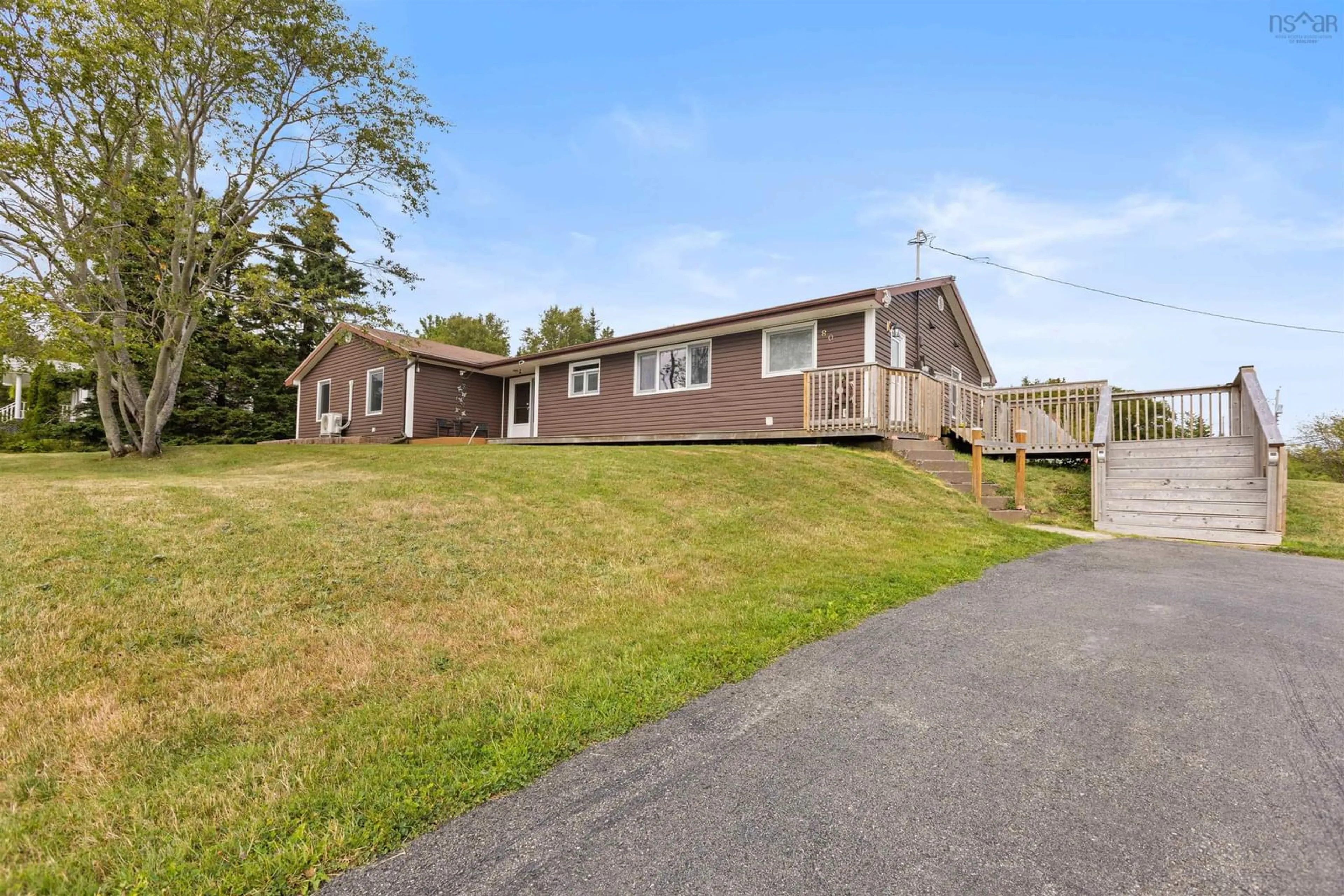 A pic from outside/outdoor area/front of a property/back of a property/a pic from drone, unknown for 80 Livingstone Rd, River Ryan Nova Scotia B1H 5R4