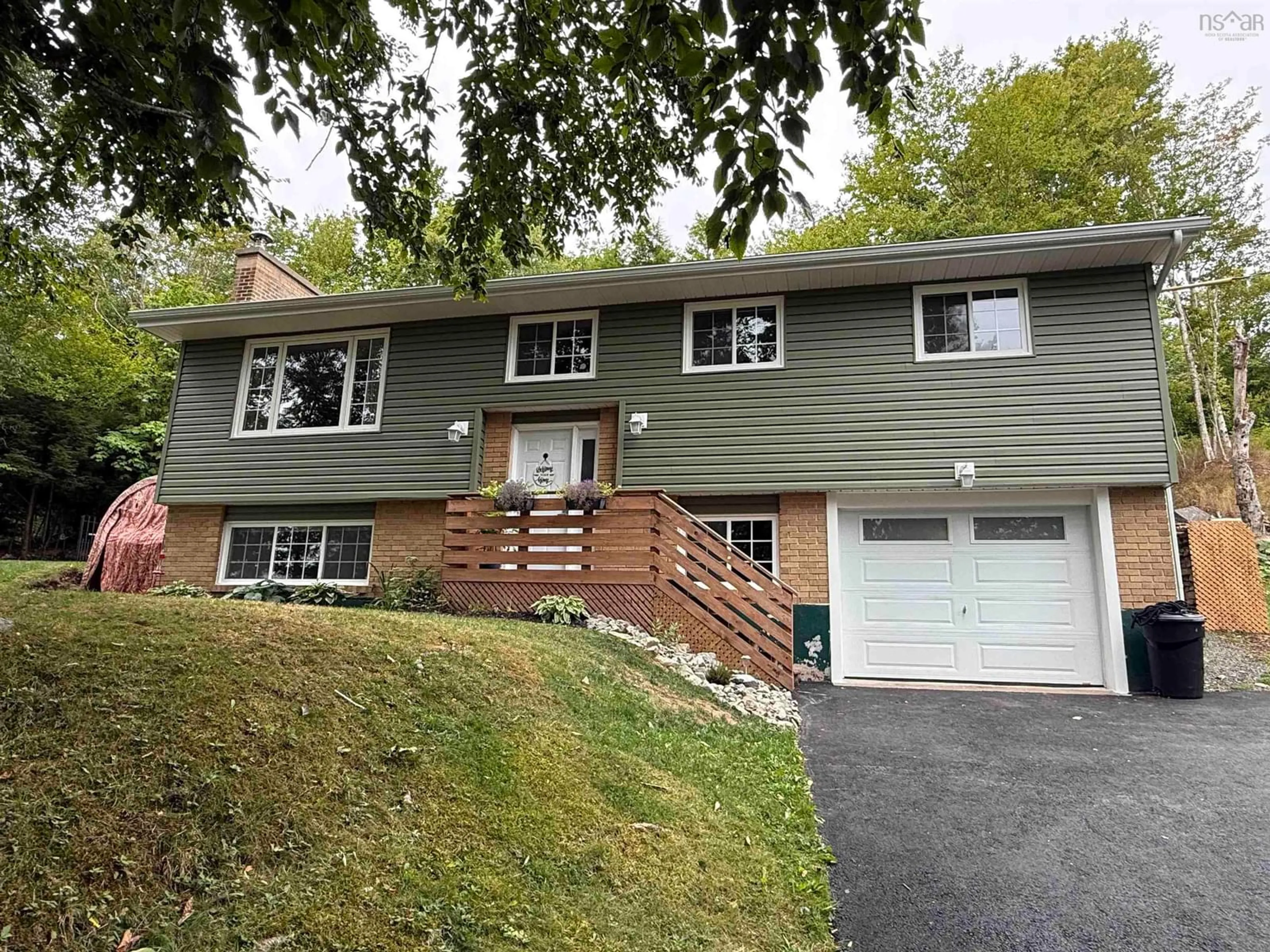 Home with vinyl exterior material, street for 37 Echo Forest Dr, Lake Echo Nova Scotia B3E 1A2