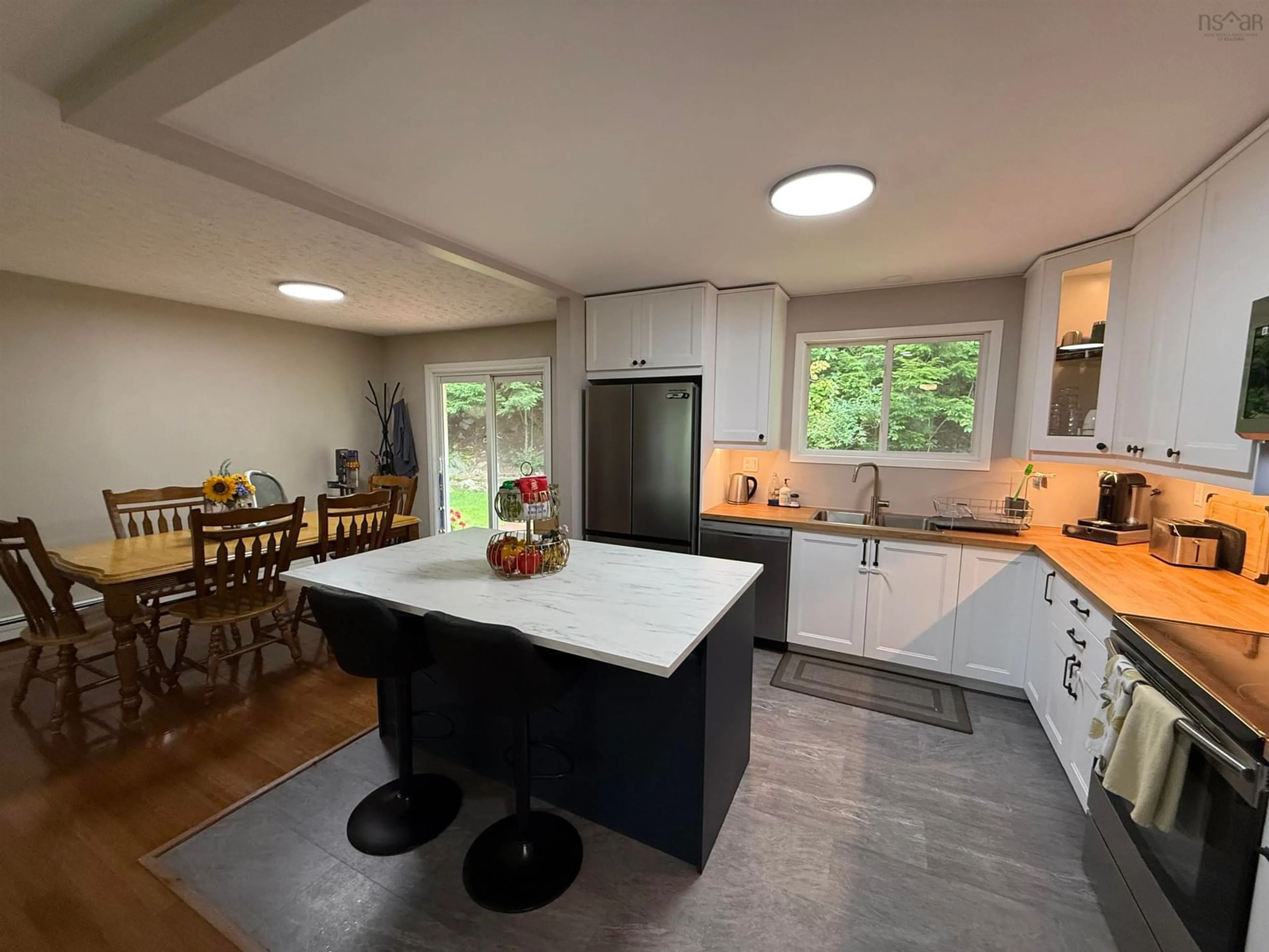 Open concept kitchen, ceramic/tile floor for 37 Echo Forest Dr, Lake Echo Nova Scotia B3E 1A2