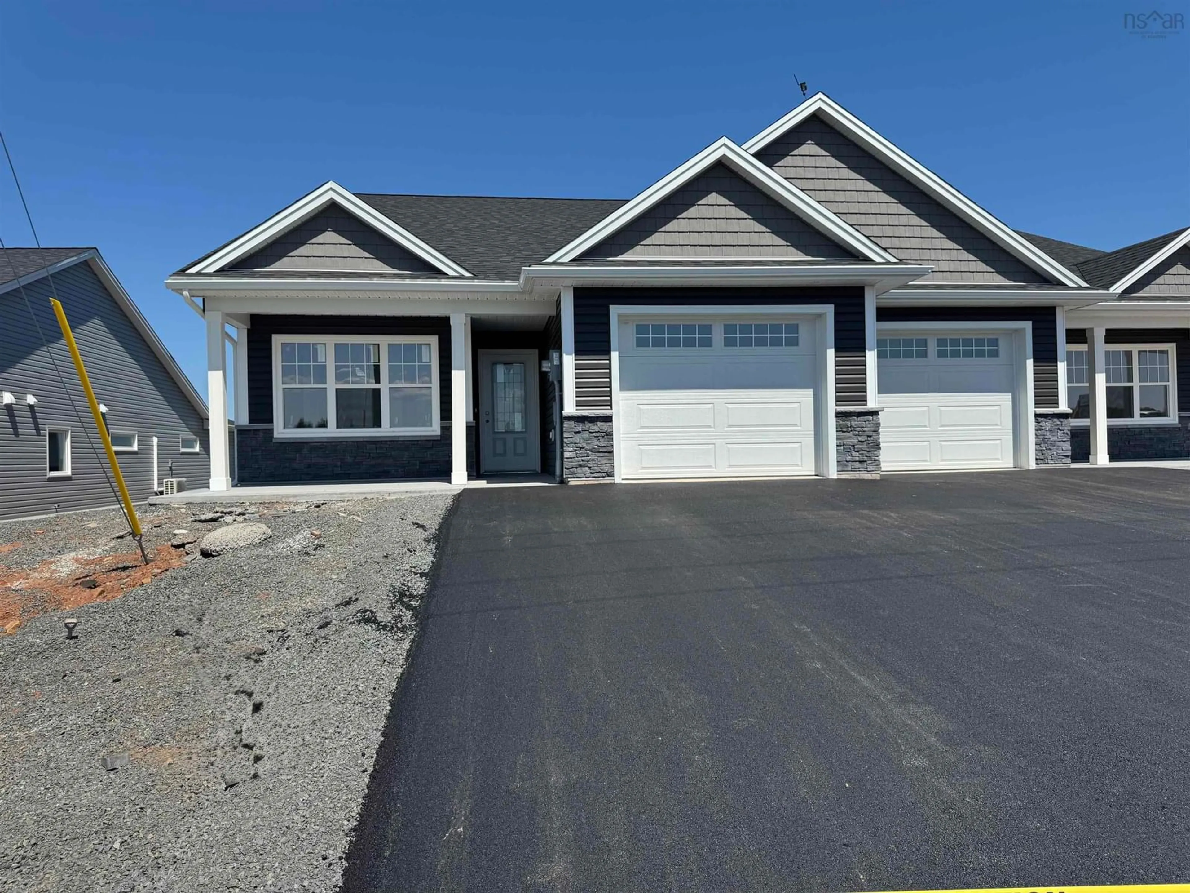 Home with vinyl exterior material, street for 10 Abbey Rd, Garlands Crossing Nova Scotia B0N 2T0